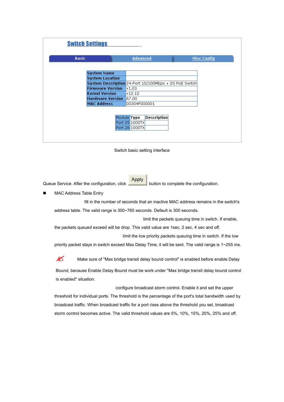 2 advanced setting | Planet Technology WGSW-2620P User Manual | Page 97 / 131