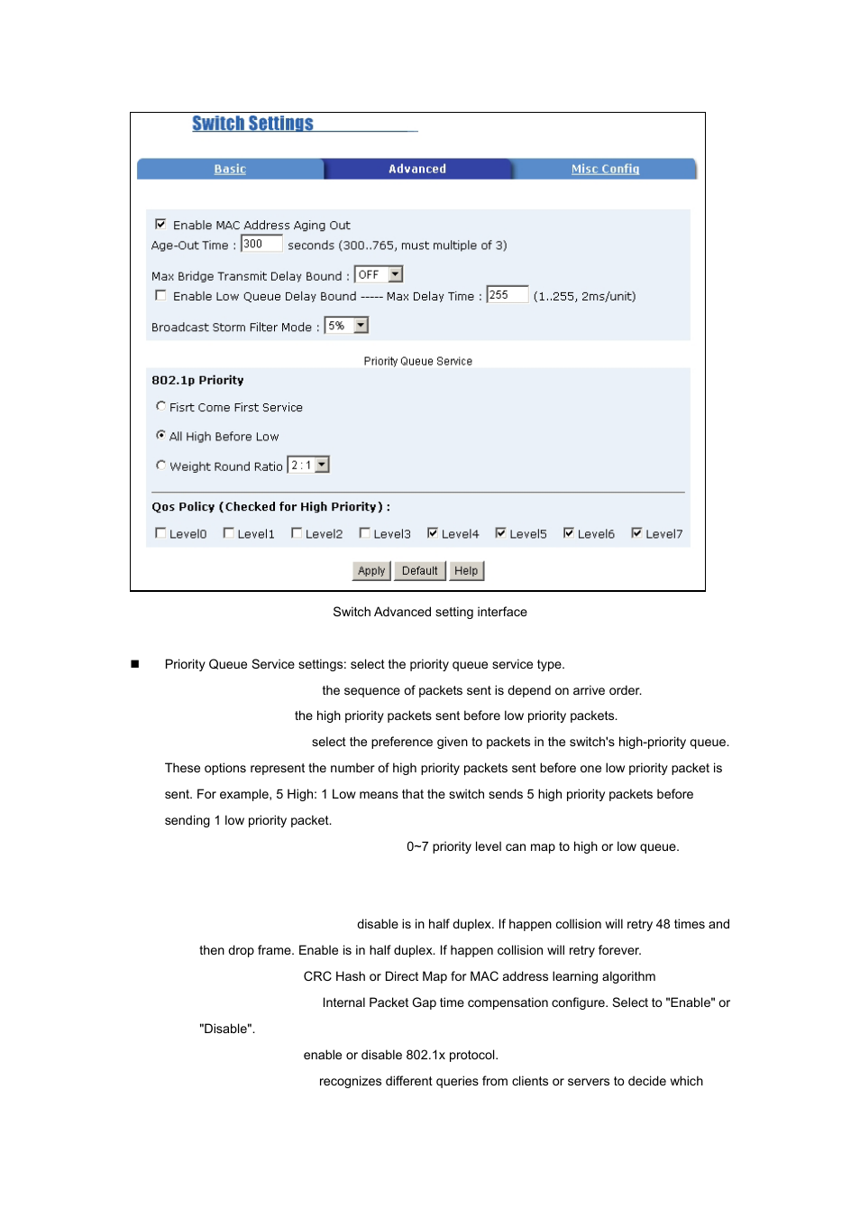 3 misc configuration | Planet Technology WGSW-2620P User Manual | Page 98 / 131