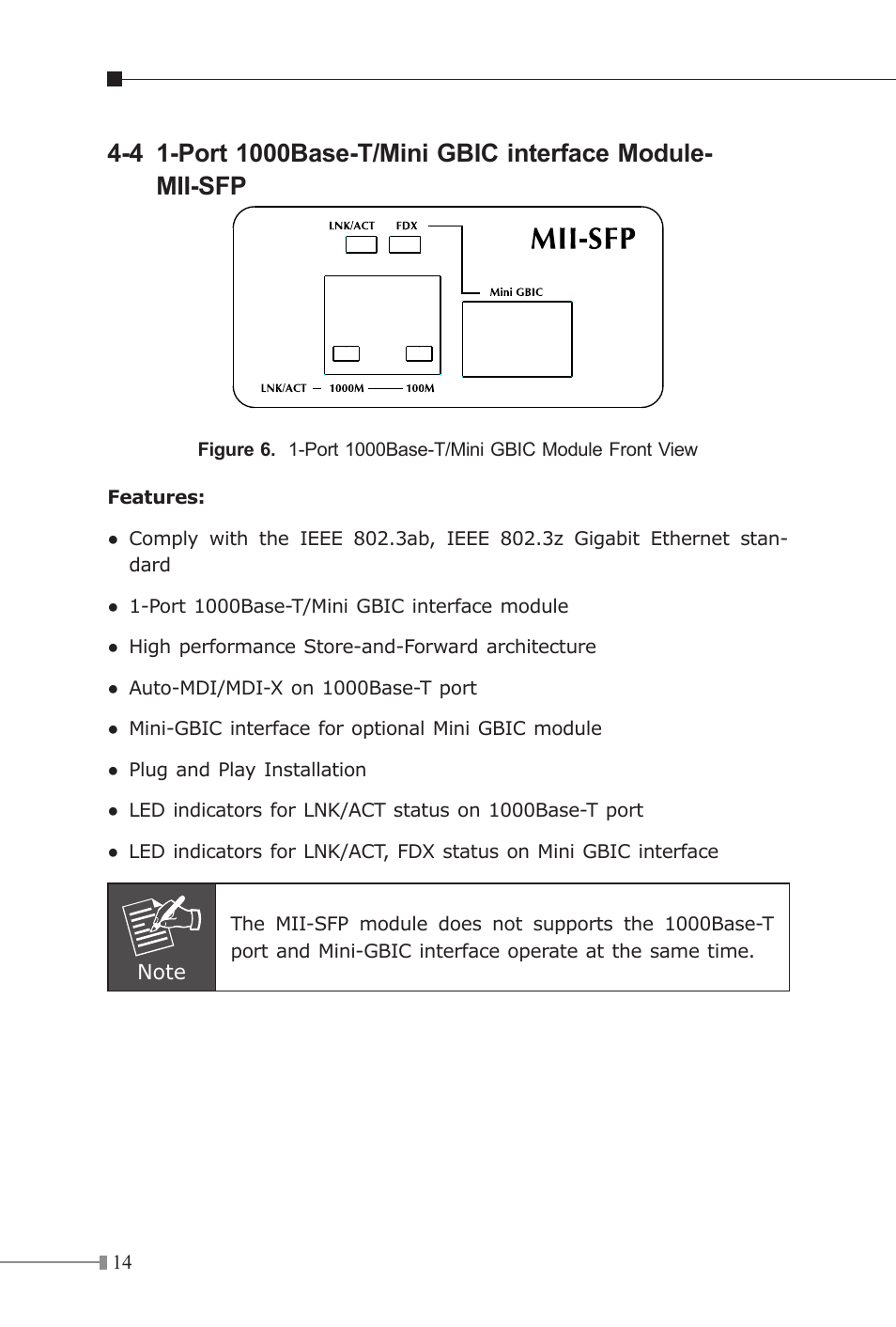 Planet Technology MII Series User Manual | Page 14 / 16