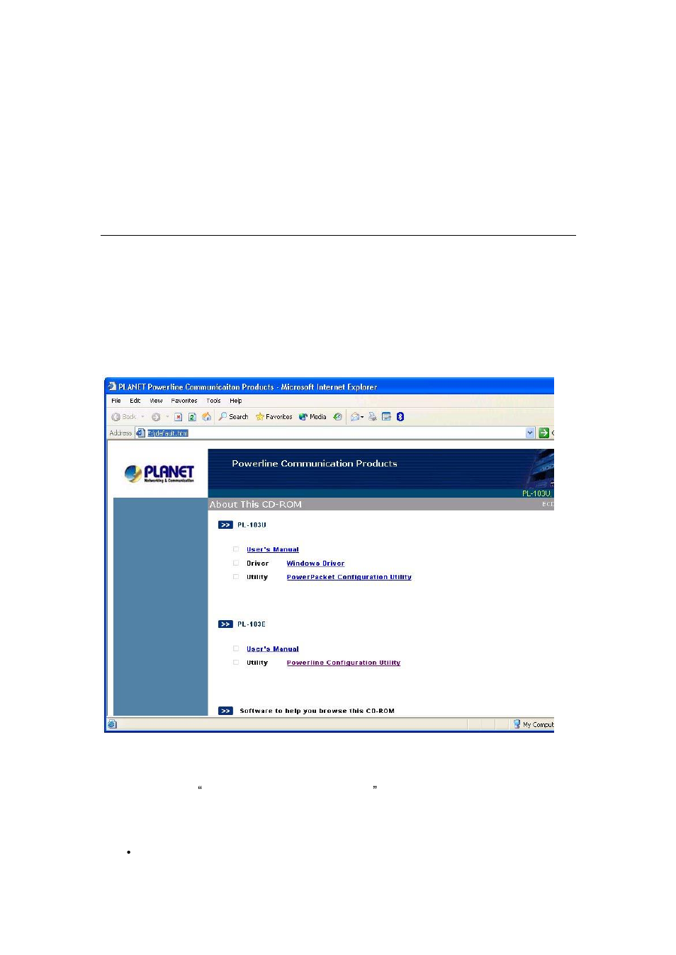 Powerline configuration utility, 1 install the powerline configuration utility | Planet Technology PL-103E User Manual | Page 17 / 24