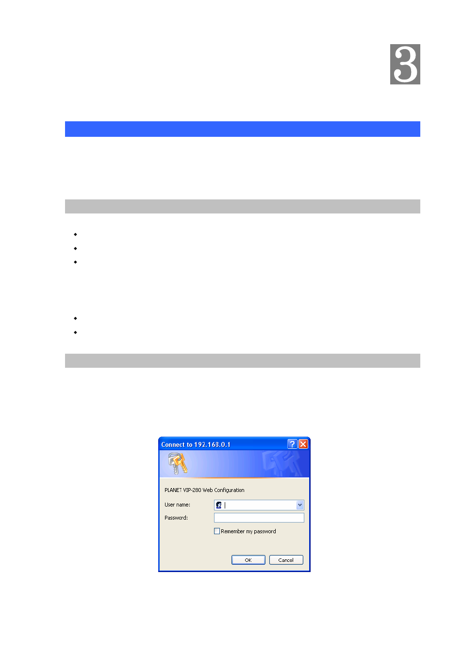 Chapter 3 network service configurations, Overview on the web interface of vip-280, Manipulation of vip-280 via web browser | Planet Technology VIP-280 User Manual | Page 13 / 43