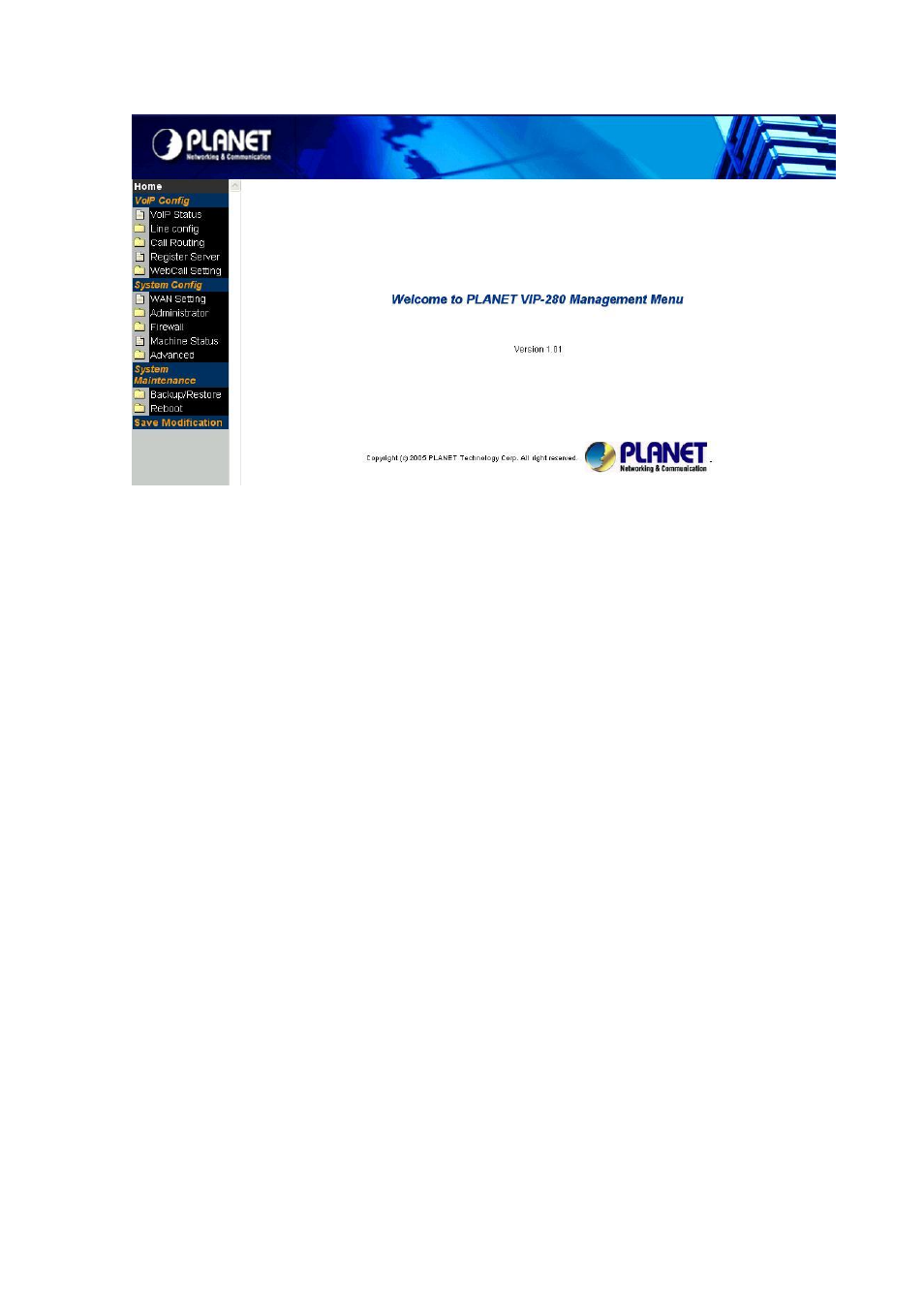 Planet Technology VIP-280 User Manual | Page 14 / 43