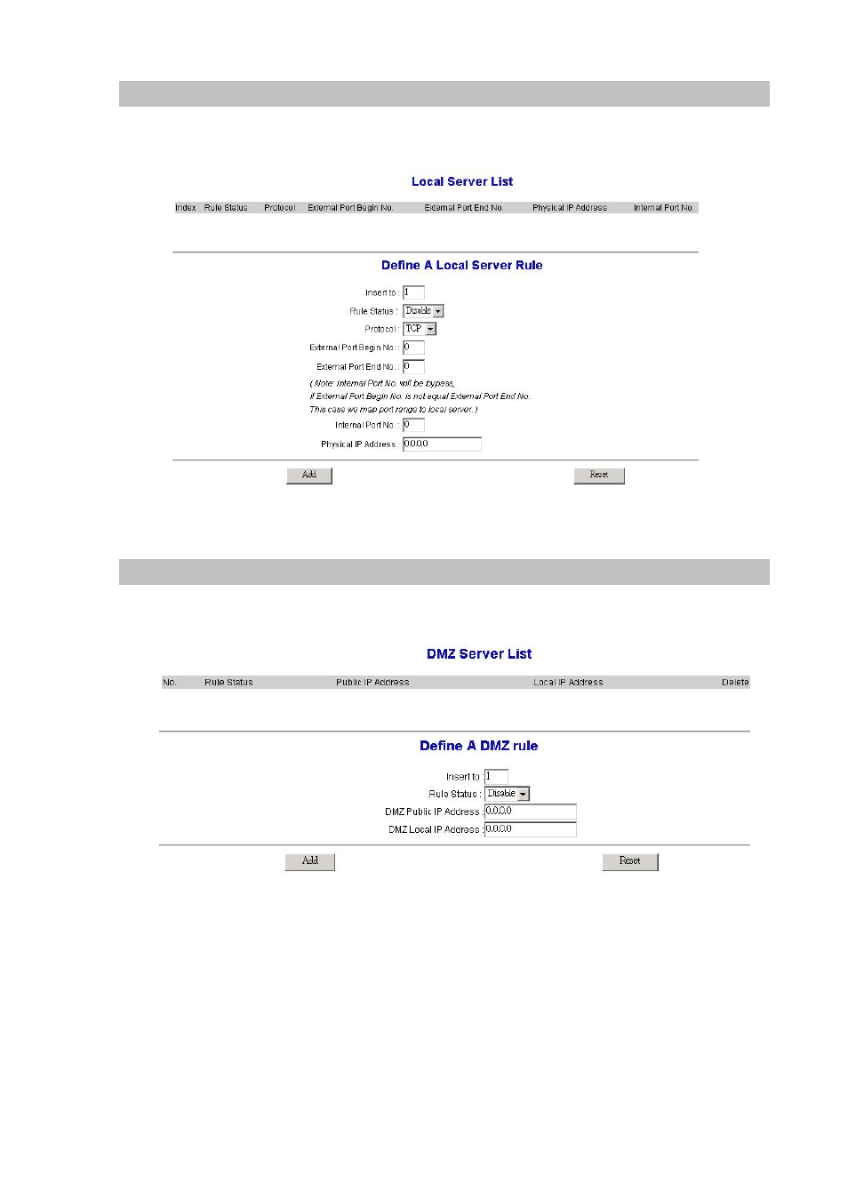 Virtual server | Planet Technology VIP-280 User Manual | Page 34 / 43