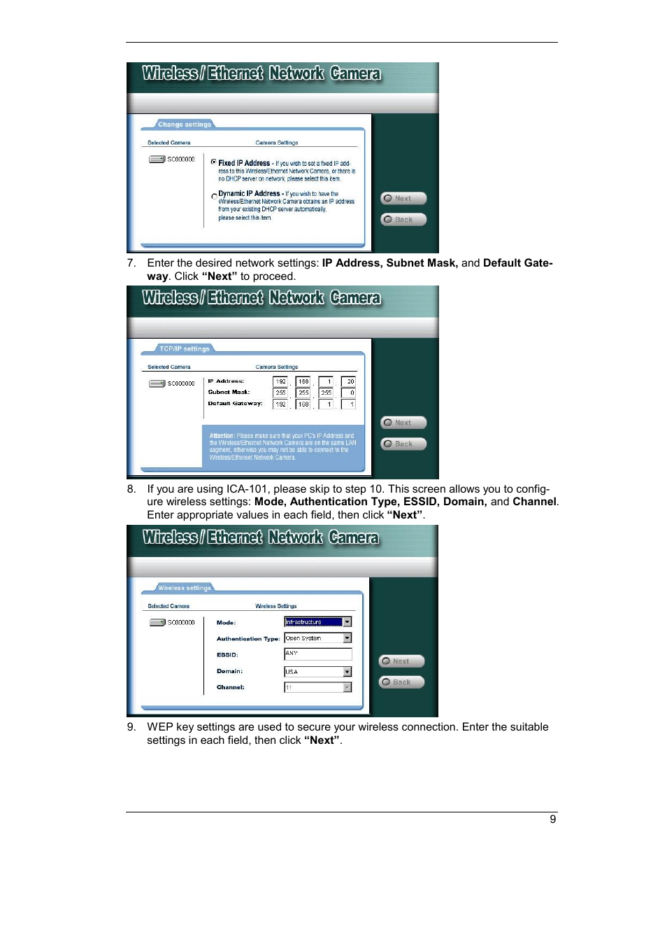 Planet Technology ICA-101 User Manual | Page 12 / 39