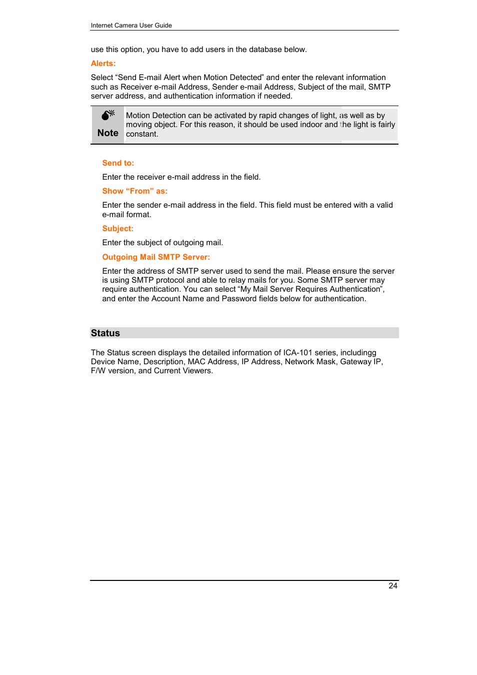 Planet Technology ICA-101 User Manual | Page 27 / 39
