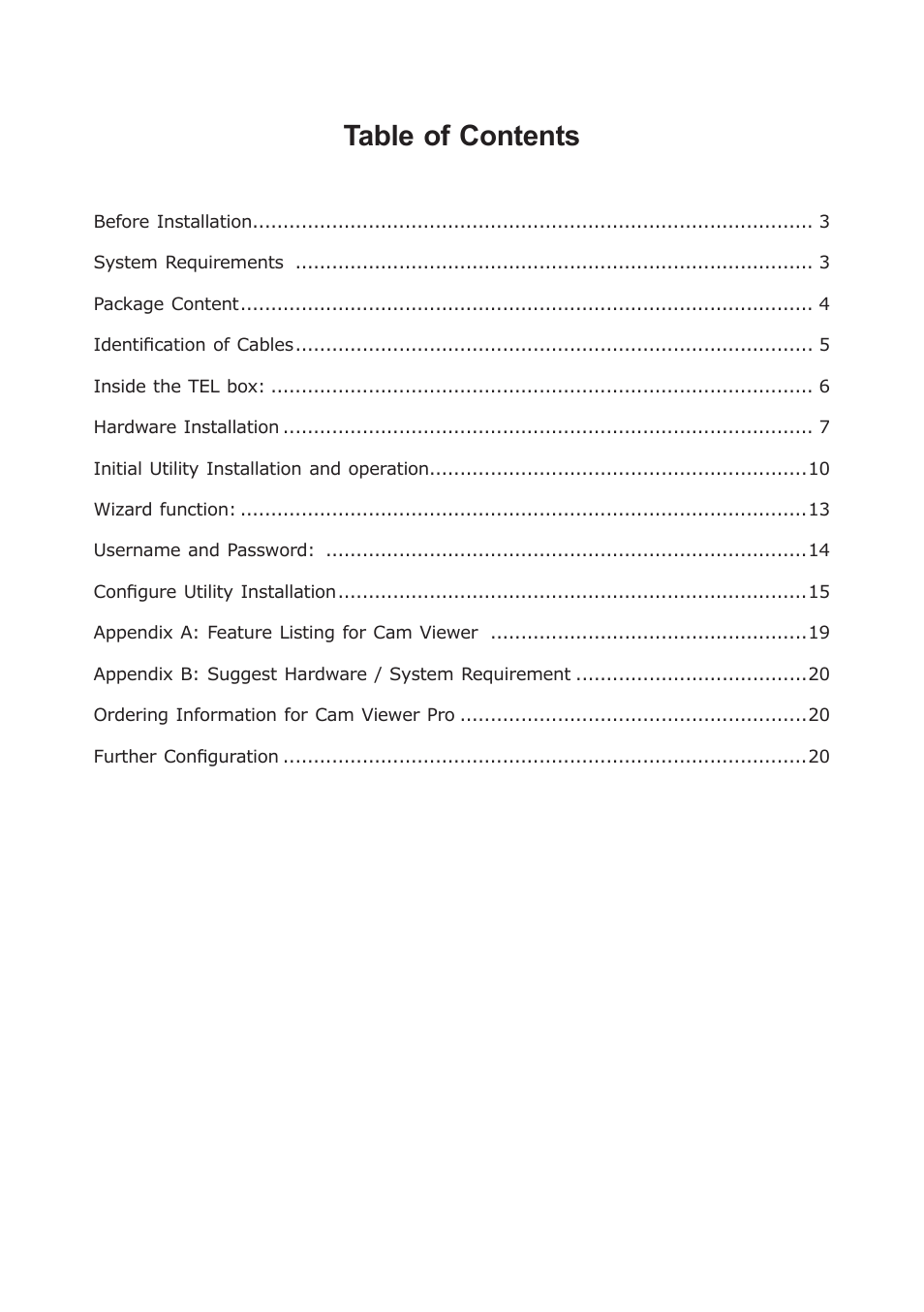 Planet Technology ICA-525 User Manual | Page 2 / 20