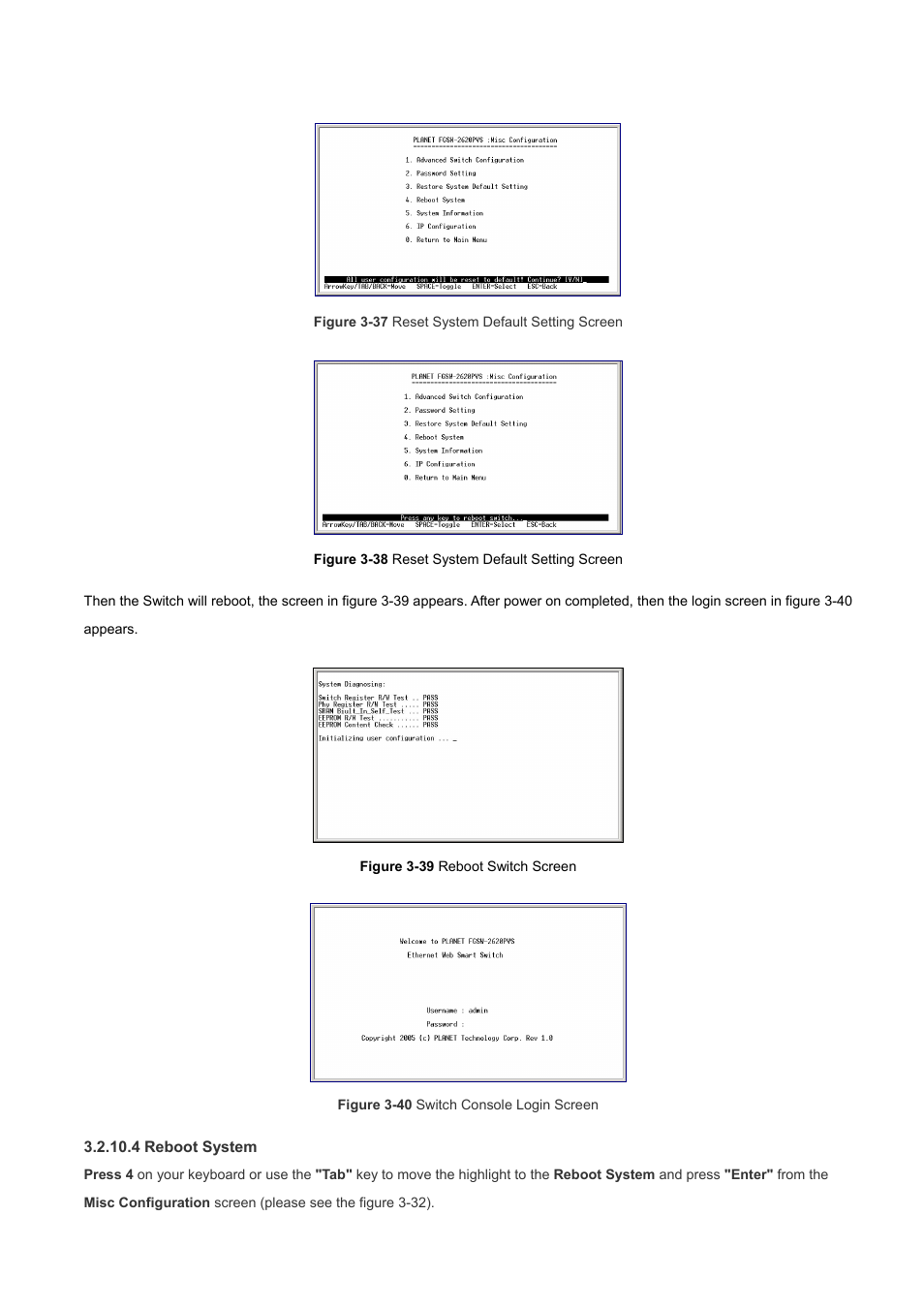 Planet Technology FGSW-2620PVS User Manual | Page 29 / 56