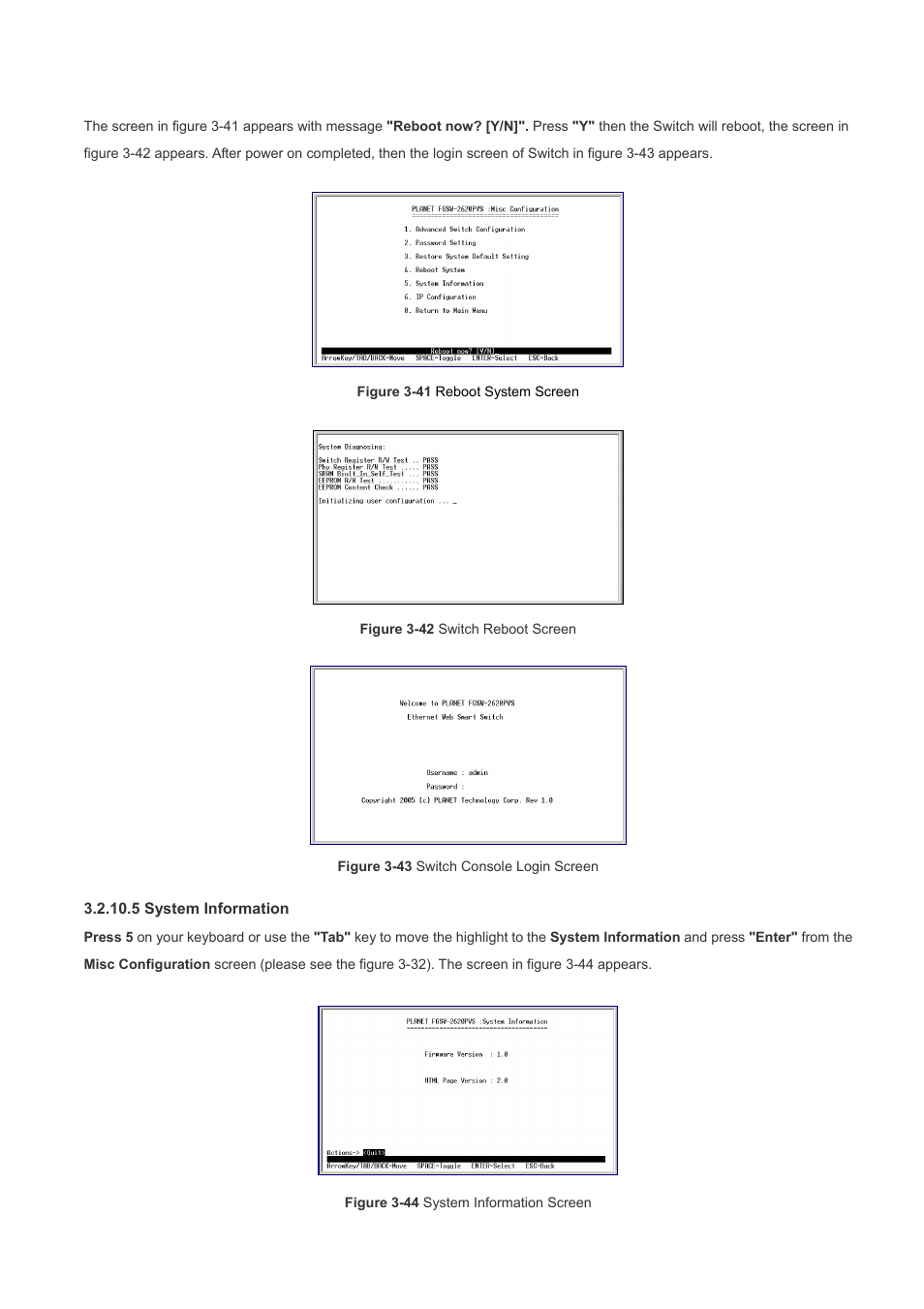 Planet Technology FGSW-2620PVS User Manual | Page 30 / 56