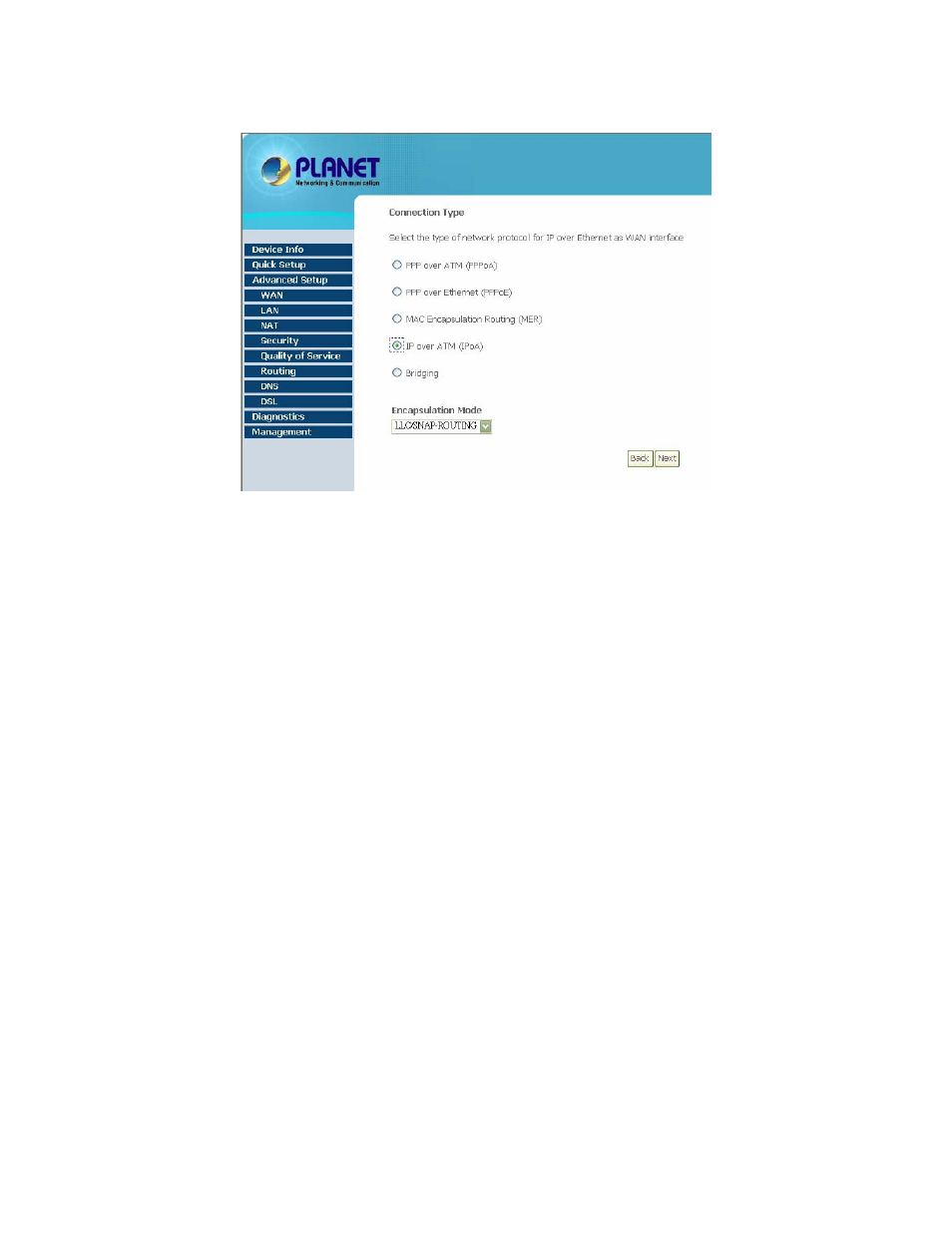 Planet Technology ADSL 2/2+ Router with USB Port ADE-3410v2 User Manual | Page 34 / 62