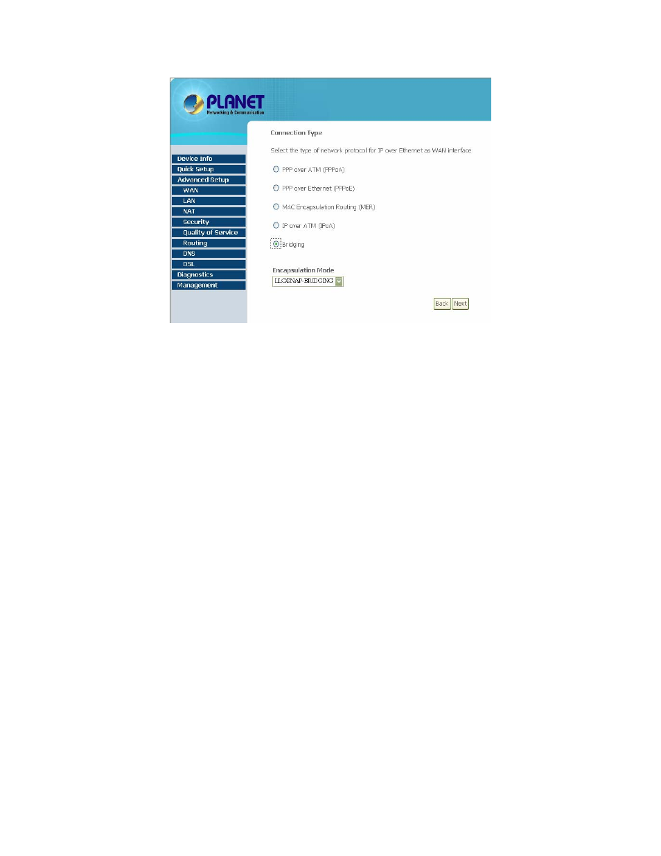 2 lan | Planet Technology ADSL 2/2+ Router with USB Port ADE-3410v2 User Manual | Page 36 / 62