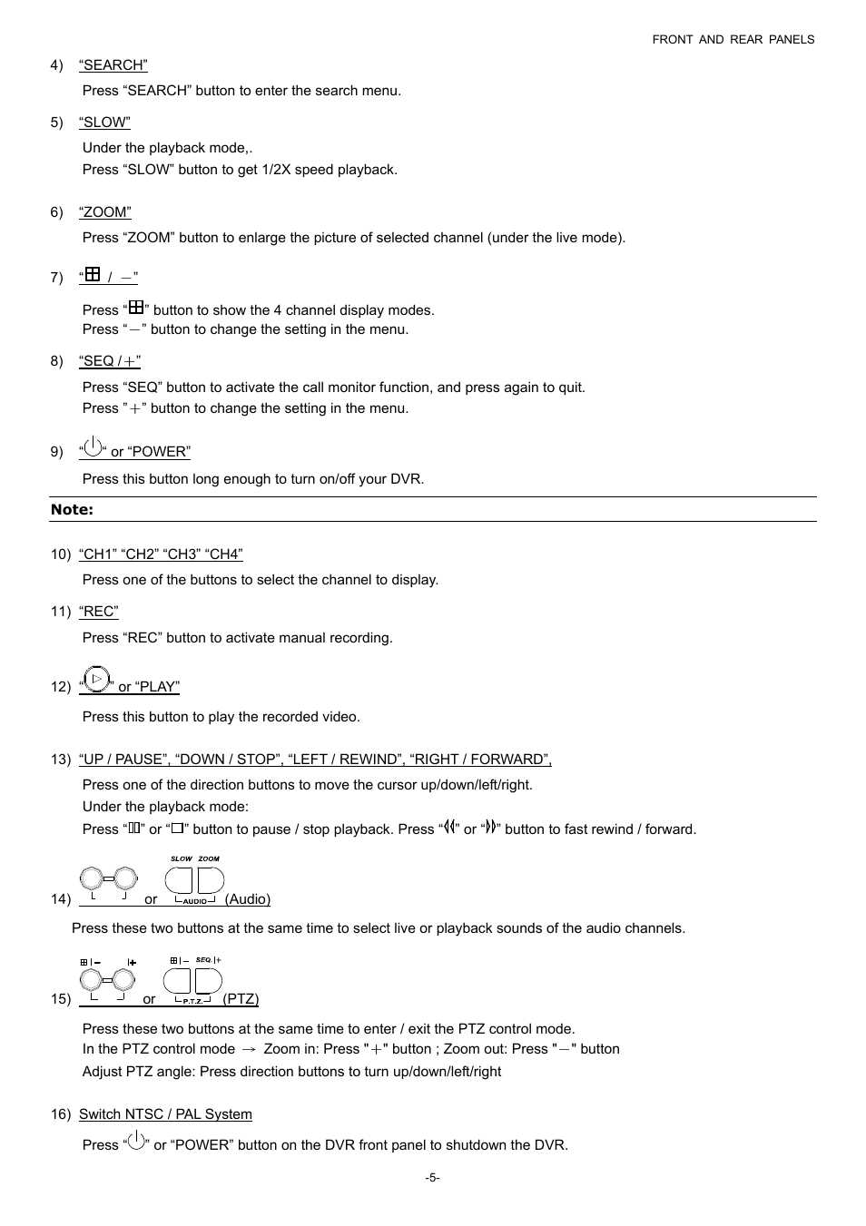 Planet Technology DVR-860 User Manual | Page 11 / 79