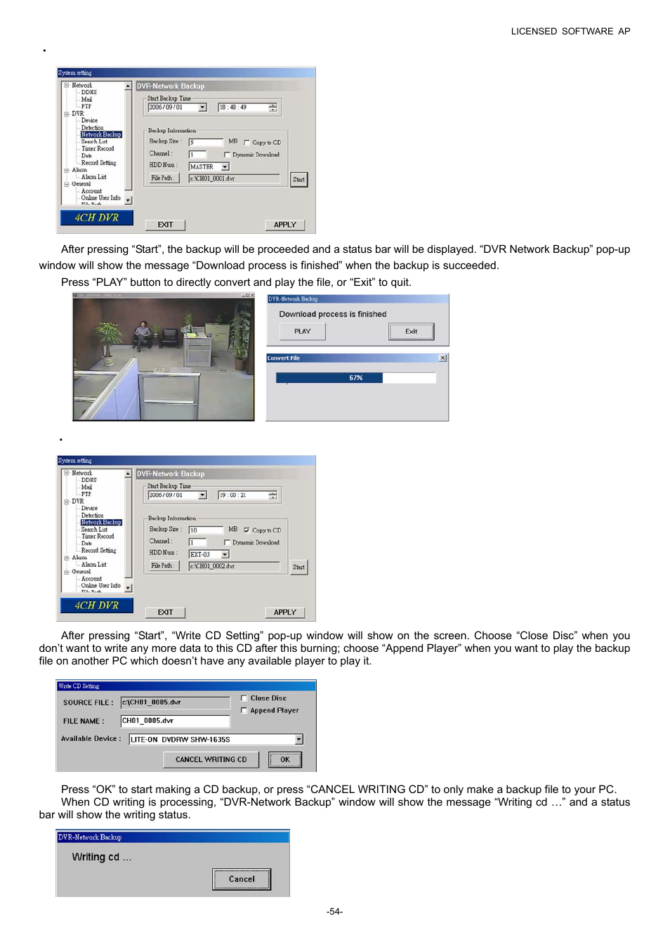 Planet Technology DVR-860 User Manual | Page 60 / 79