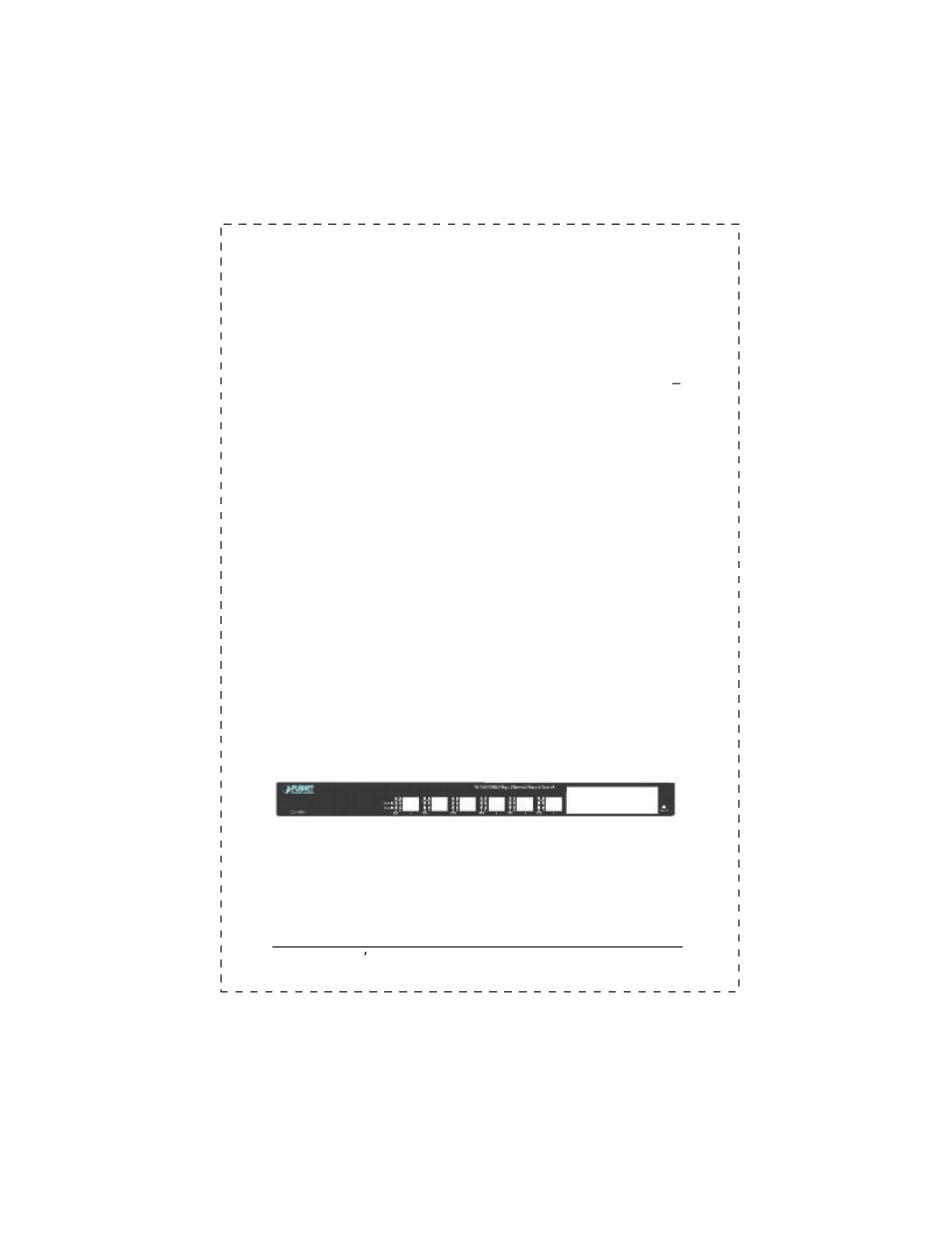 Hardware description, 1 front panel | Planet Technology GSW-601S User Manual | Page 11 / 37