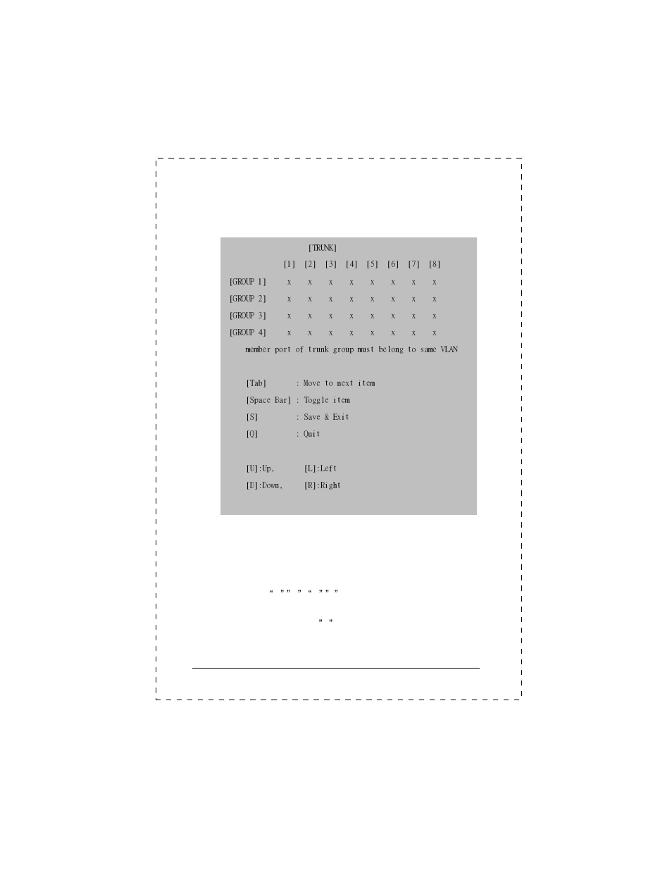 5 submenu: (2) trunk | Planet Technology GSW-601S User Manual | Page 21 / 37