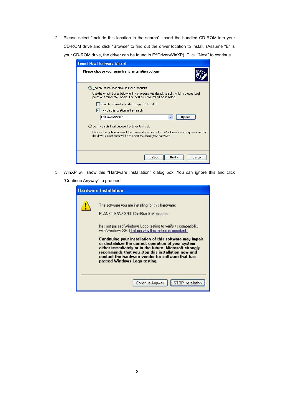 Planet Technology ENW-3700 User Manual | Page 11 / 16