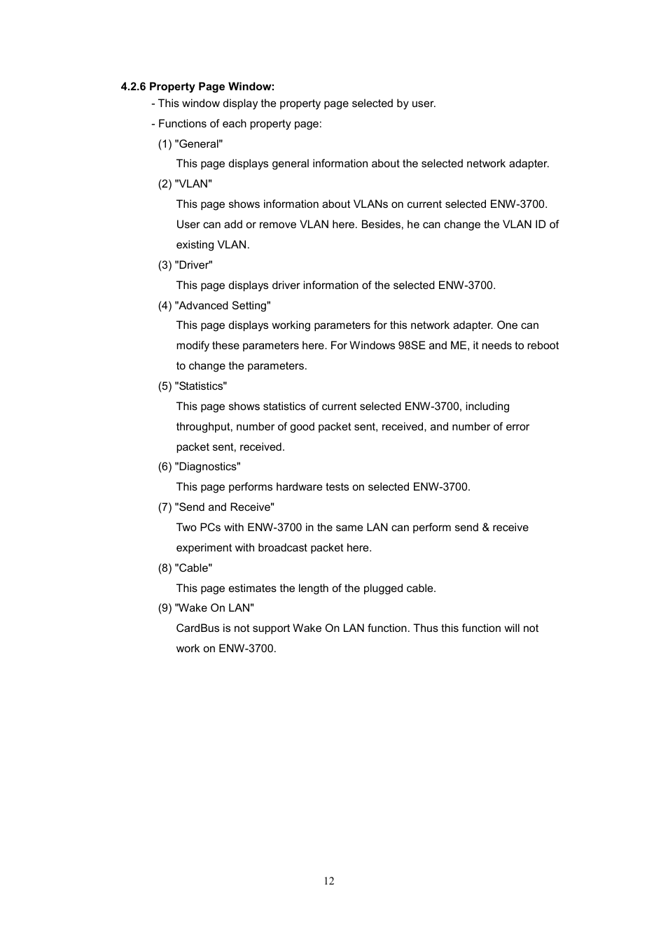 Planet Technology ENW-3700 User Manual | Page 15 / 16