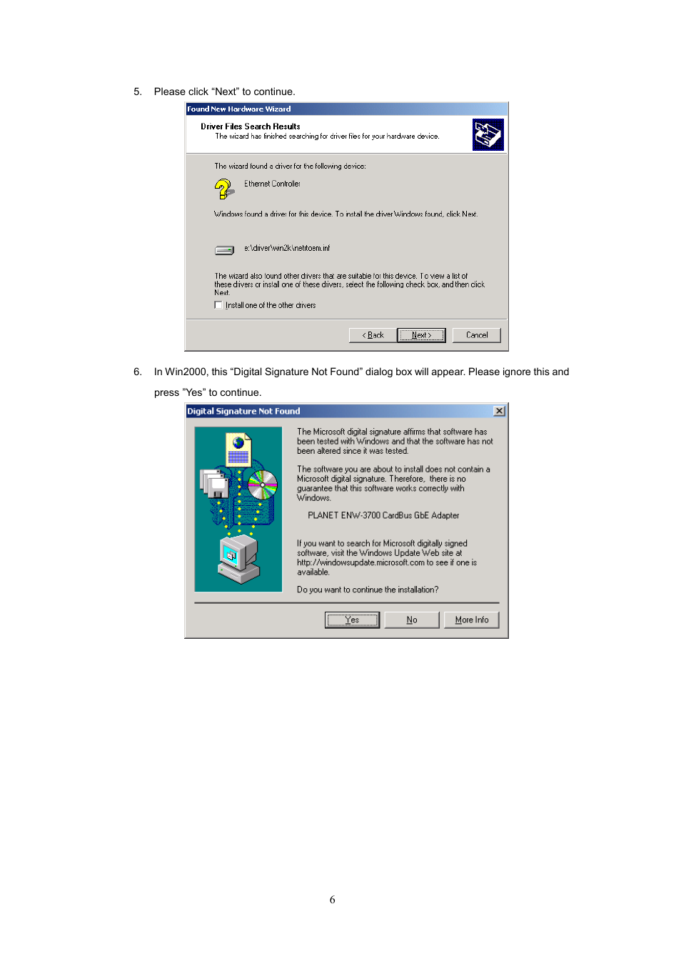 Planet Technology ENW-3700 User Manual | Page 9 / 16