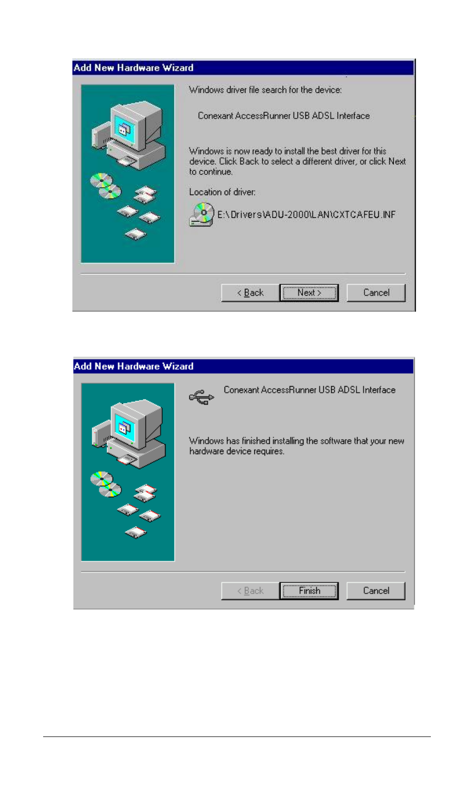 Planet Technology USB ADSL Modem ADU-2000 User Manual | Page 9 / 24