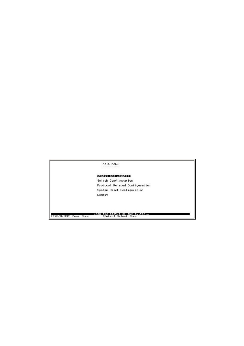 3 main menu, 4 status and counters | Planet Technology WSW-2401 User Manual | Page 13 / 78