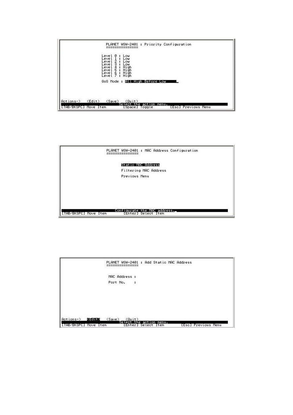 Planet Technology WSW-2401 User Manual | Page 23 / 78