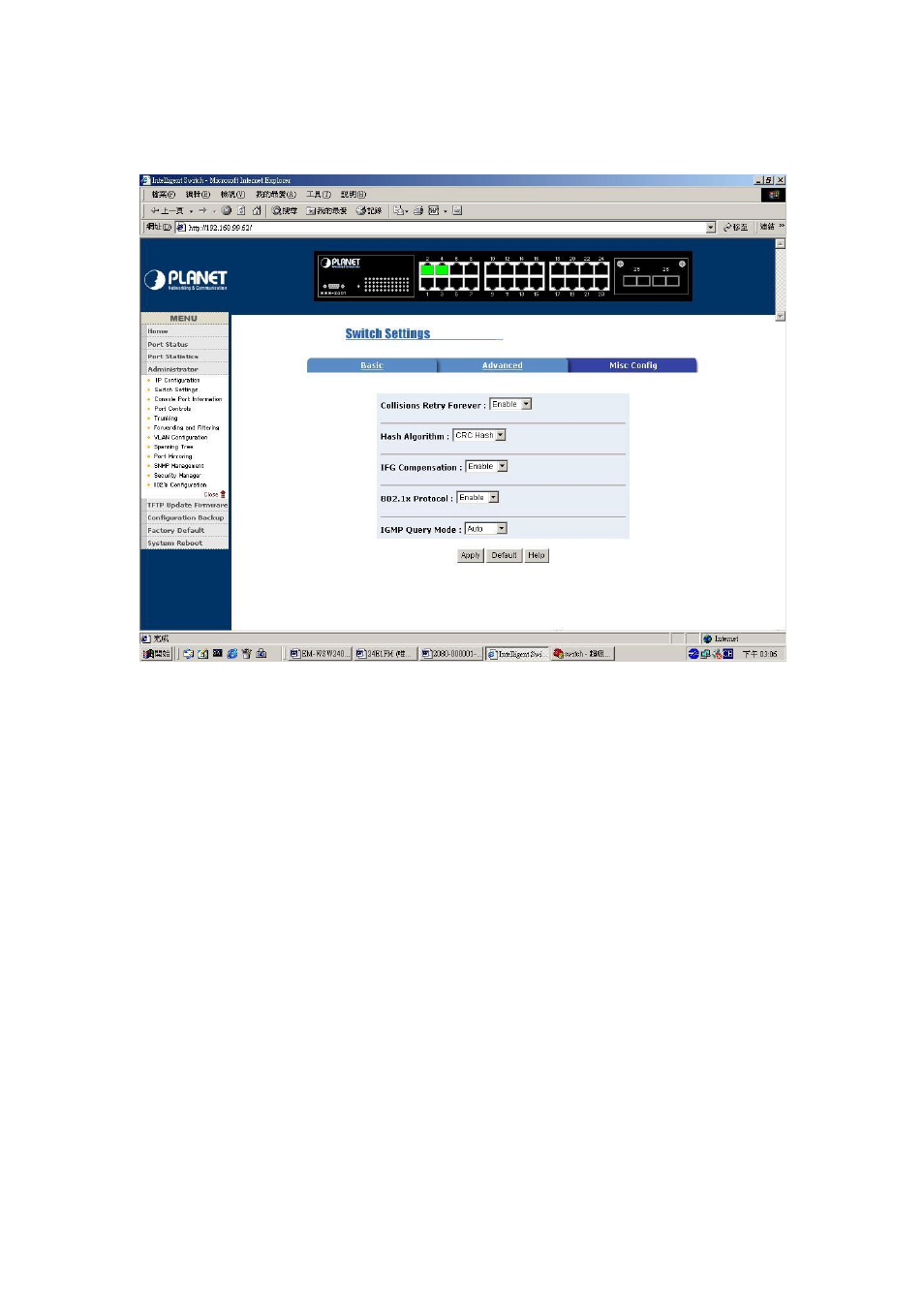 Planet Technology WSW-2401 User Manual | Page 42 / 78