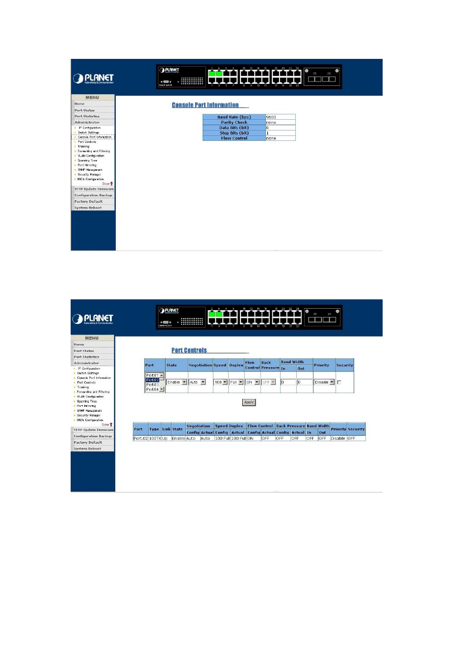 Planet Technology WSW-2401 User Manual | Page 43 / 78