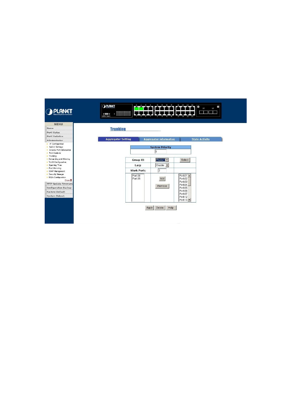 Planet Technology WSW-2401 User Manual | Page 44 / 78