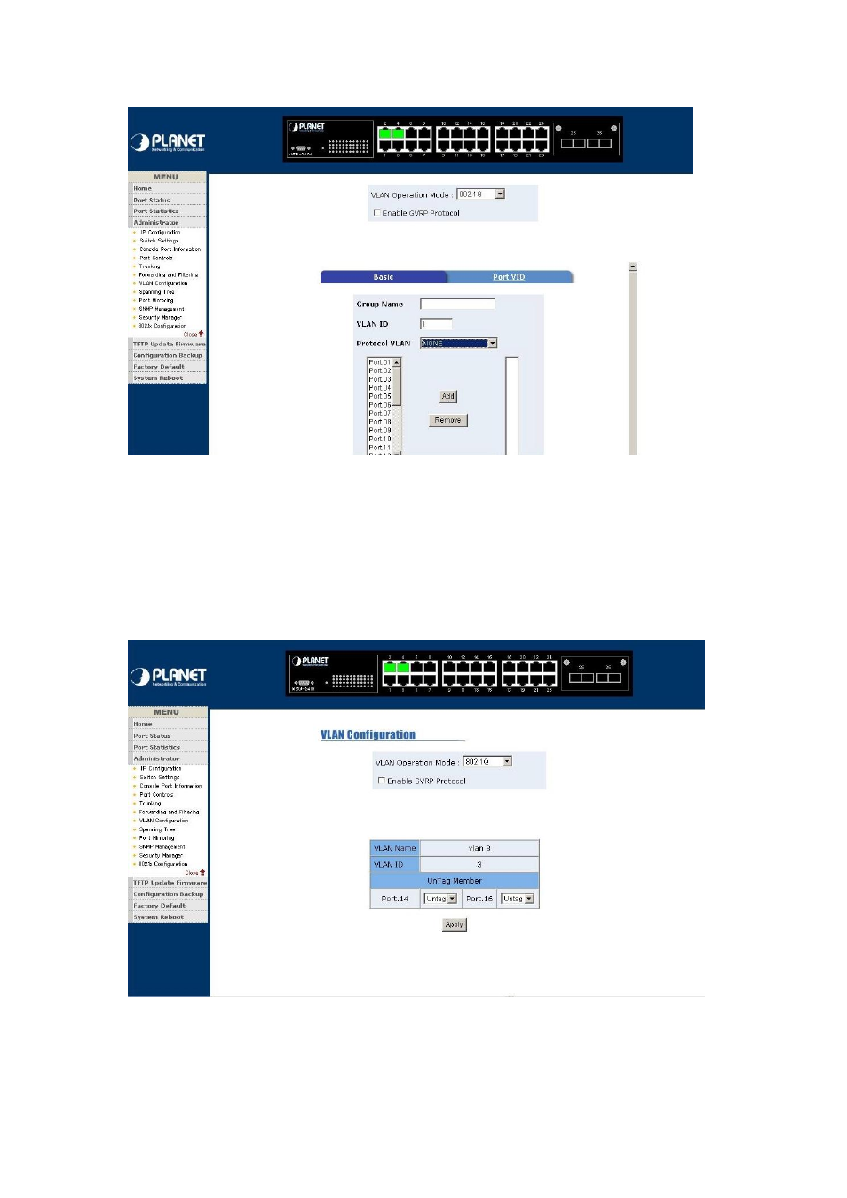 Planet Technology WSW-2401 User Manual | Page 48 / 78