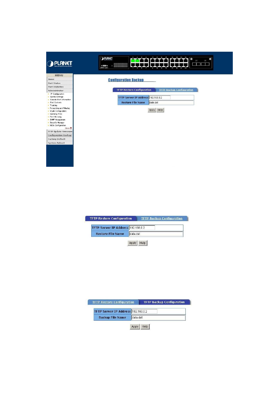 Planet Technology WSW-2401 User Manual | Page 57 / 78