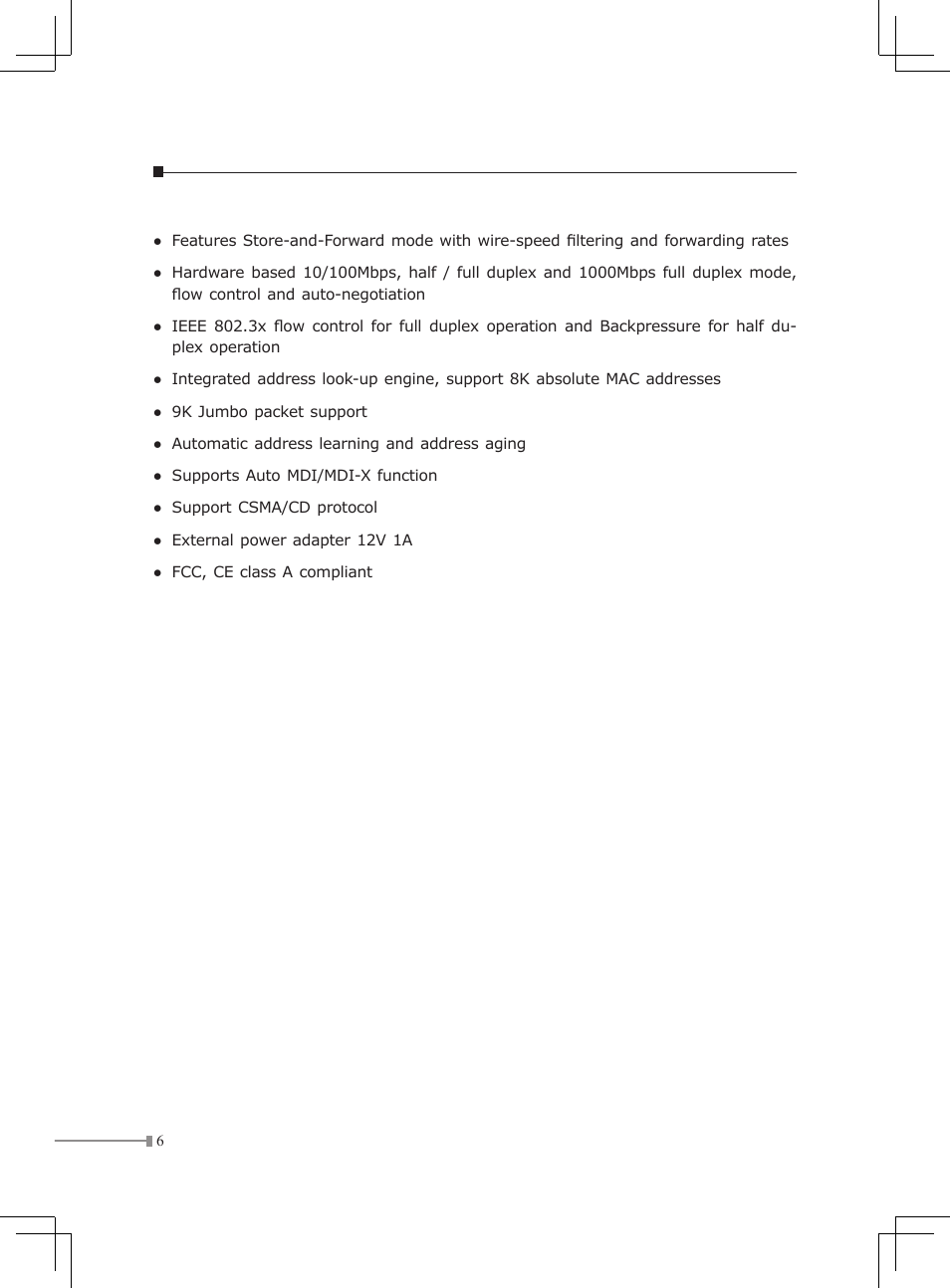 Planet Technology GSD-Series User Manual | Page 6 / 20