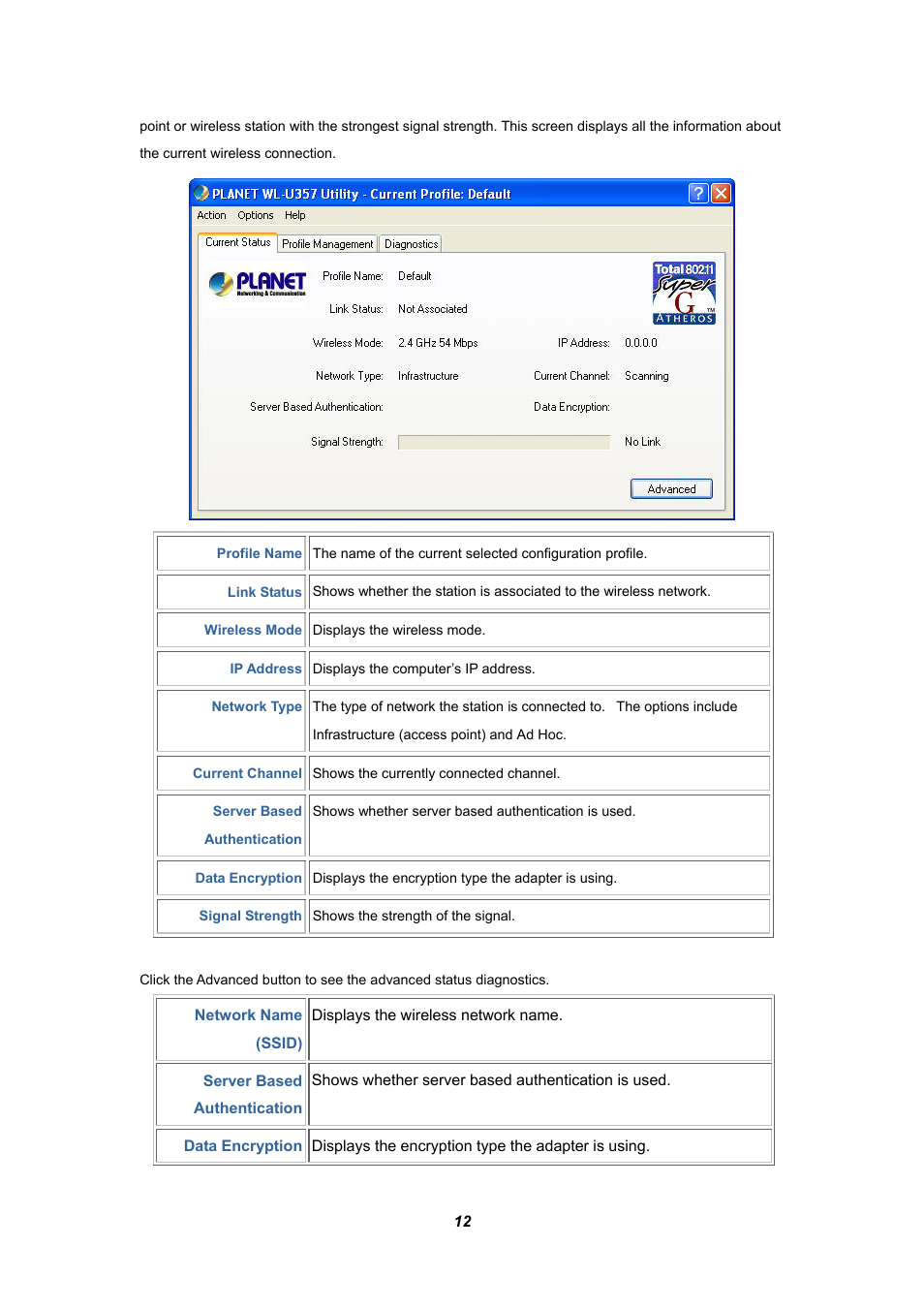 Planet Technology WL-U357 User Manual | Page 16 / 35