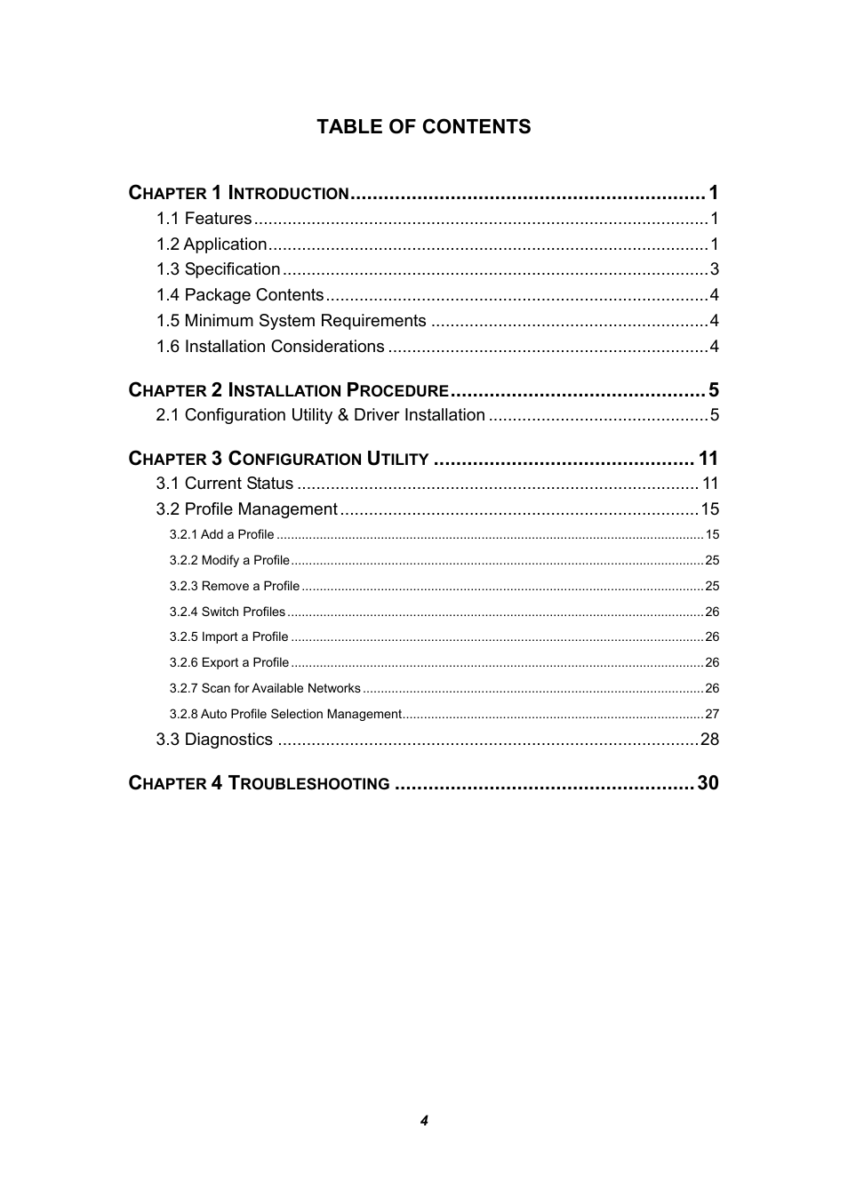 Planet Technology WL-U357 User Manual | Page 4 / 35