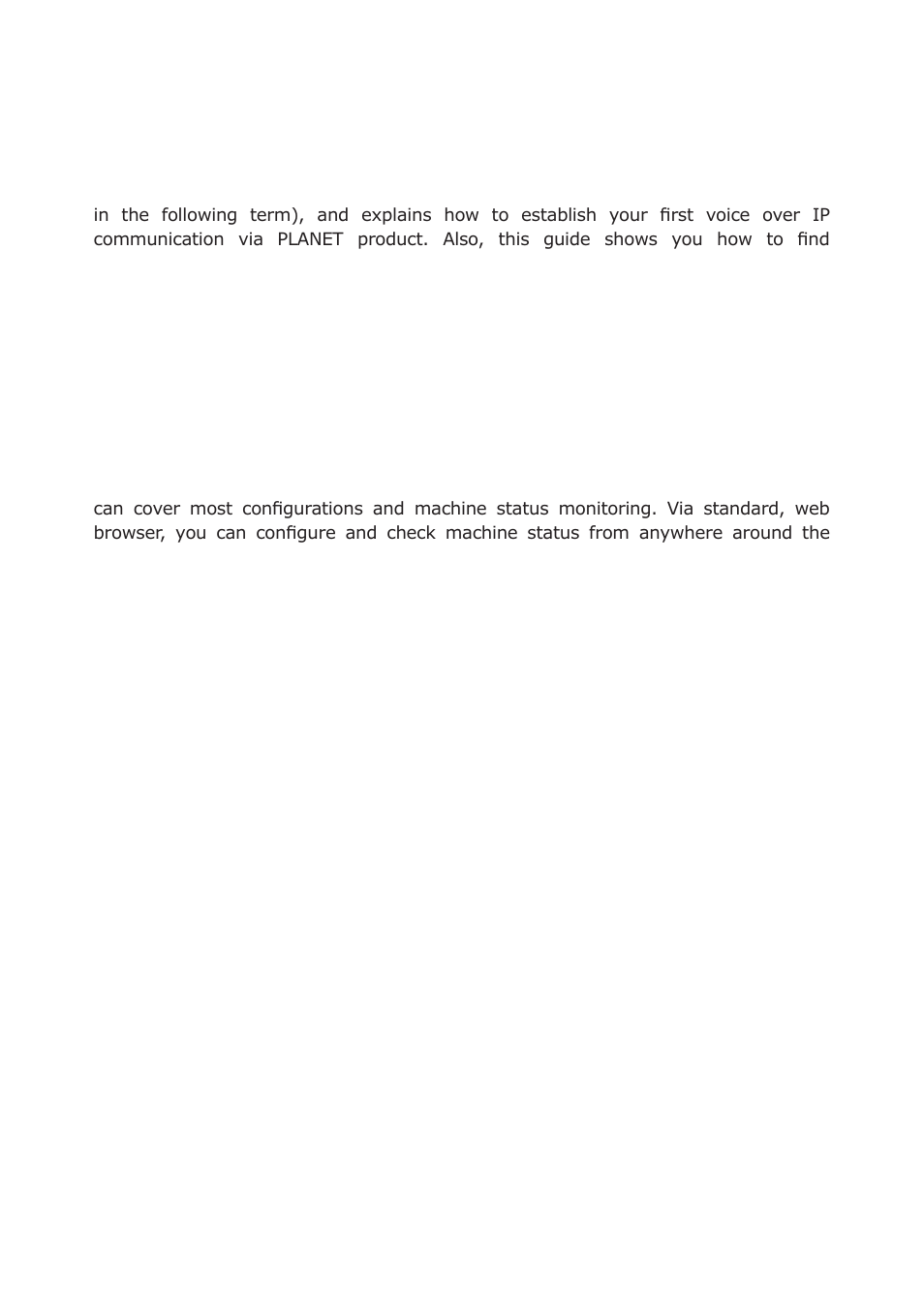 Overview | Planet Technology VIP-254 User Manual | Page 3 / 14