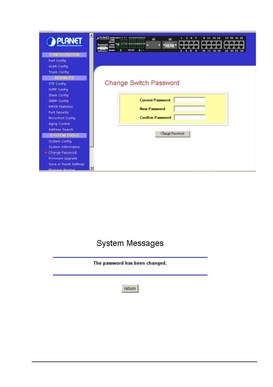 Planet Technology SGSW-2402 User Manual | Page 33 / 63