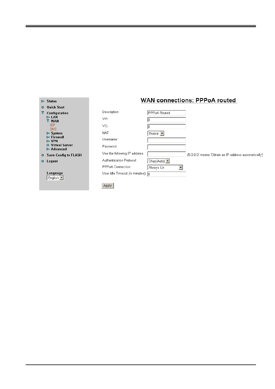 Planet Technology ADSL VPN/Firewall Router ADW-4200 User Manual | Page 31 / 80