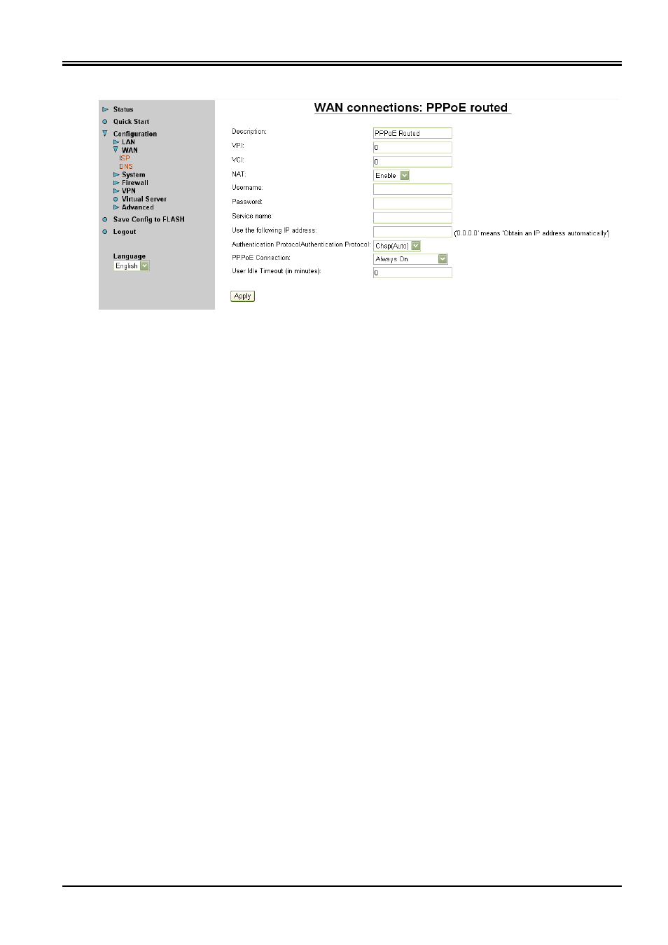 Planet Technology ADSL VPN/Firewall Router ADW-4200 User Manual | Page 33 / 80