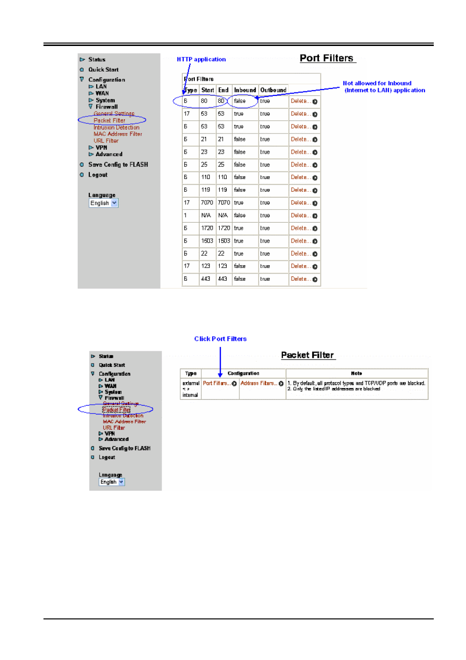 Planet Technology ADSL VPN/Firewall Router ADW-4200 User Manual | Page 42 / 80