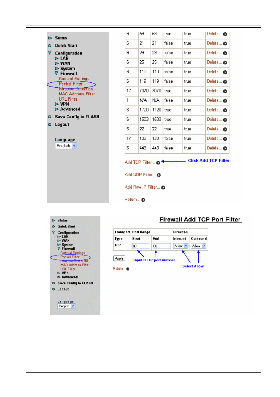 Planet Technology ADSL VPN/Firewall Router ADW-4200 User Manual | Page 44 / 80