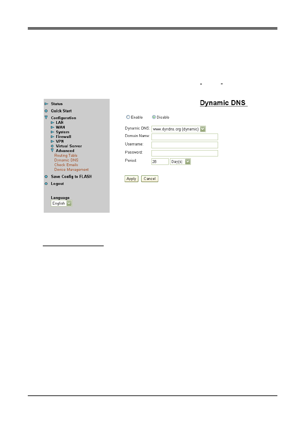 2 dynamic dns | Planet Technology ADSL VPN/Firewall Router ADW-4200 User Manual | Page 73 / 80