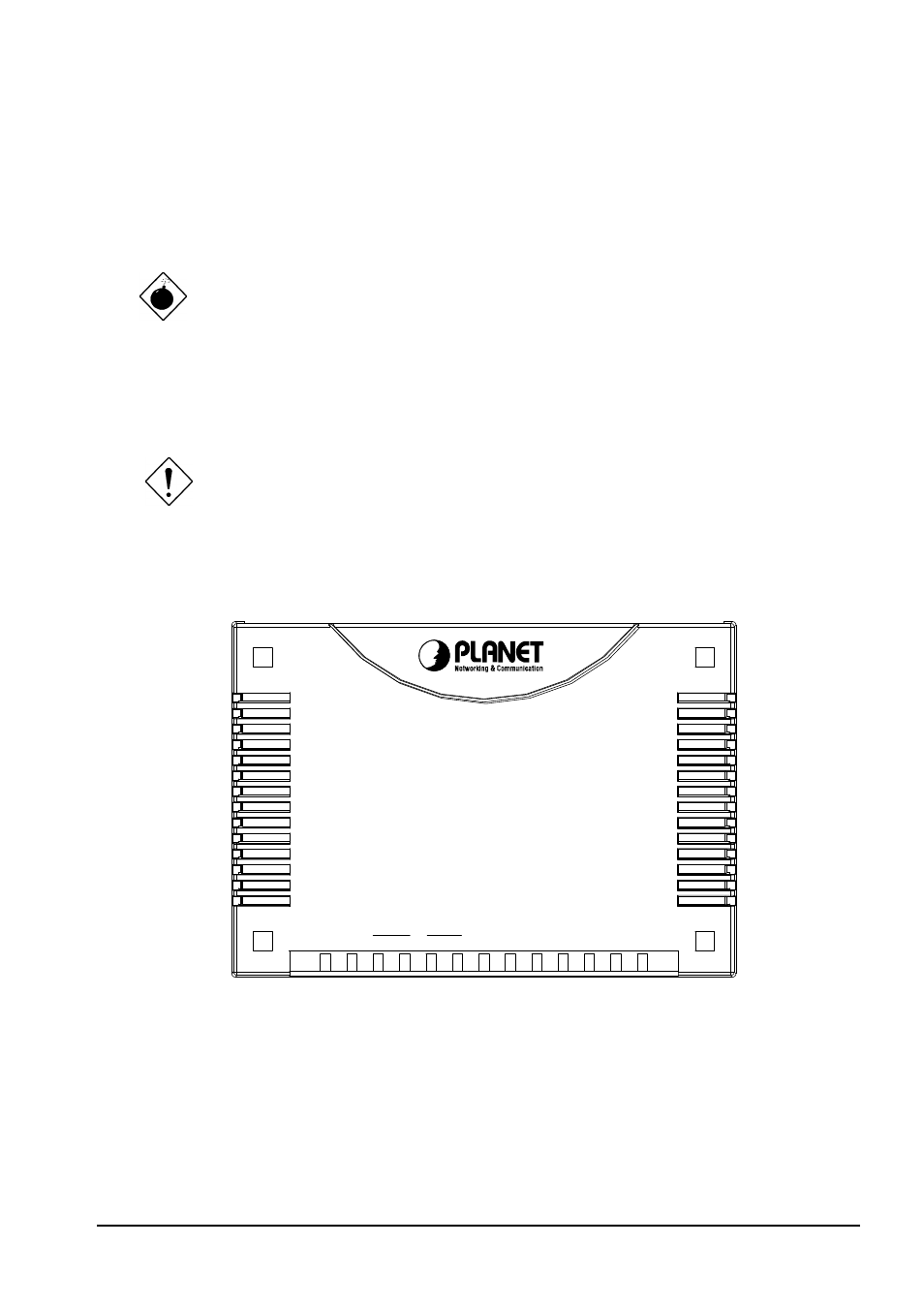 Chapter 2. using the router, 1 cautions for using the ade-4200/adw-4200, 2 the top panel leds | Ade-4200 | Planet Technology ADSL VPN/Firewall Router ADW-4200 User Manual | Page 9 / 80
