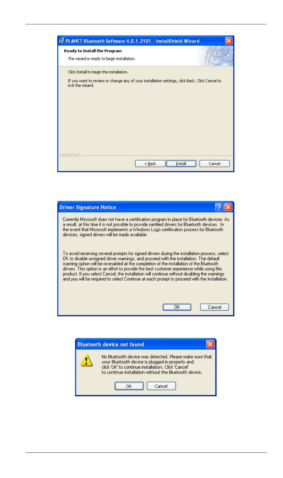 Planet Technology BT-420U User Manual | Page 10 / 54