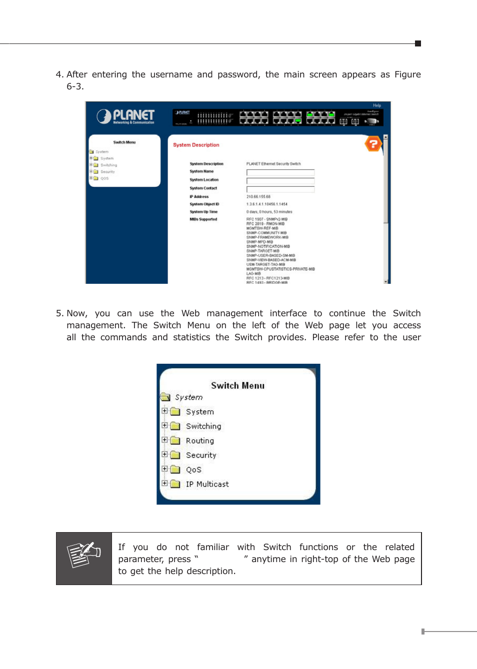 Planet Technology WGS3-5220 User Manual | Page 12 / 14