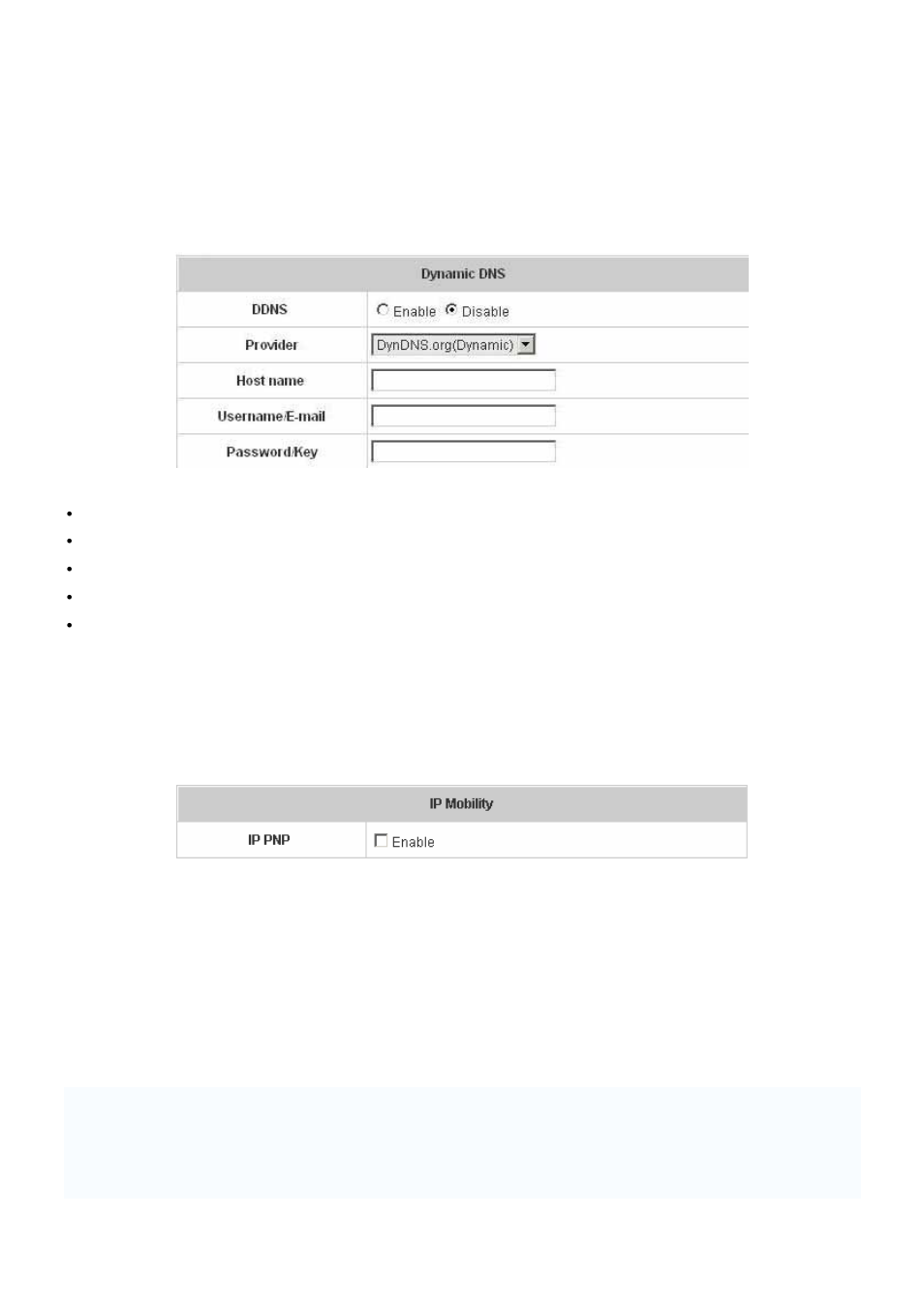 Dynamic dns, Ip mobility, Vpn termination | 6 dynamic dns, 7 ip mobility, 8 vpn termination | Planet Technology WLS-1280 User Manual | Page 108 / 152