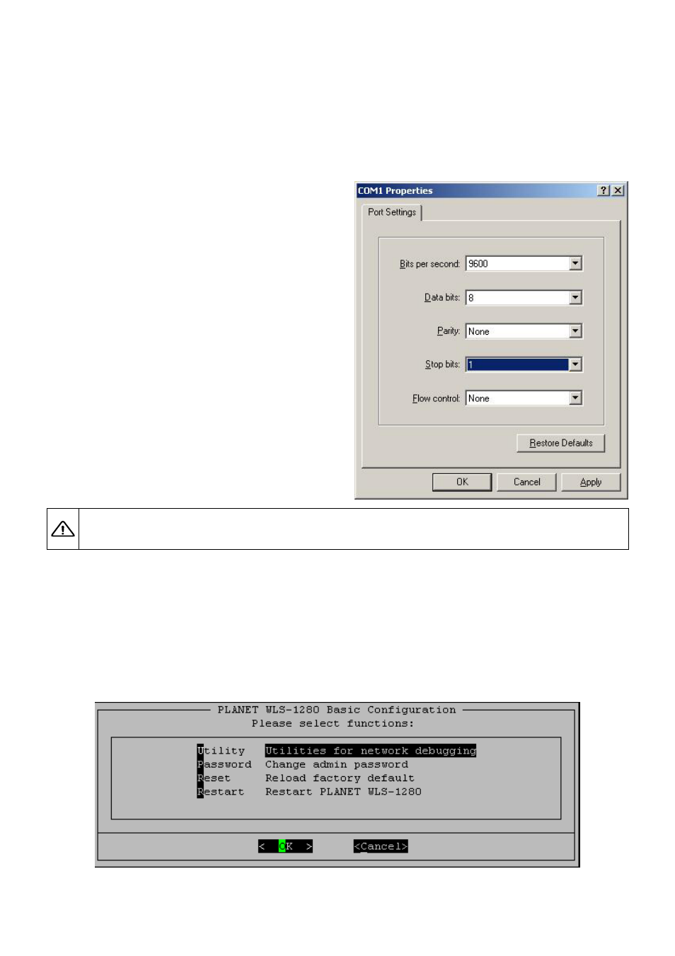 Appendix a – console interface | Planet Technology WLS-1280 User Manual | Page 123 / 152