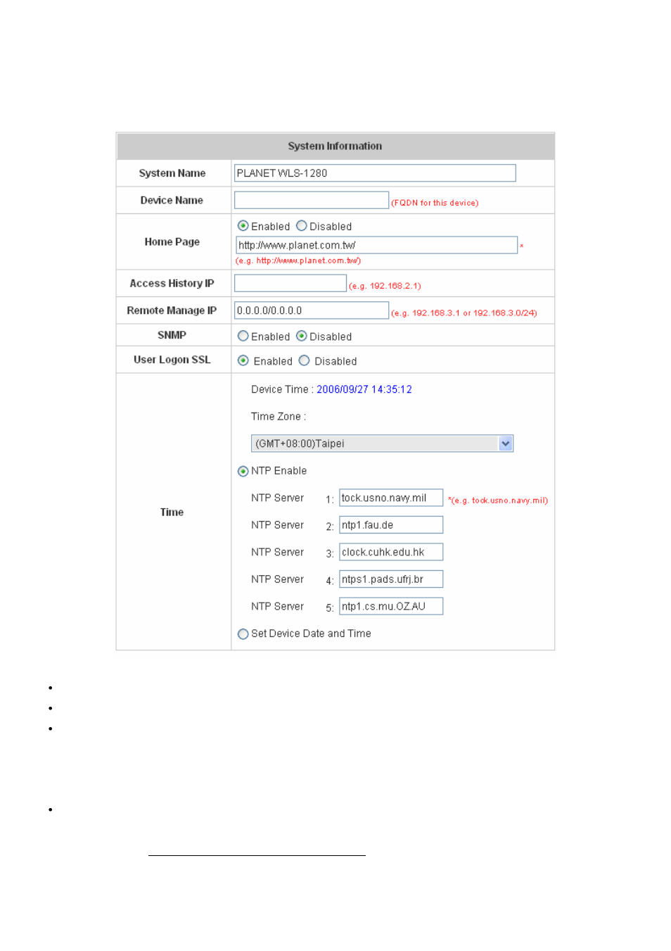 System information, 2 system information | Planet Technology WLS-1280 User Manual | Page 30 / 152