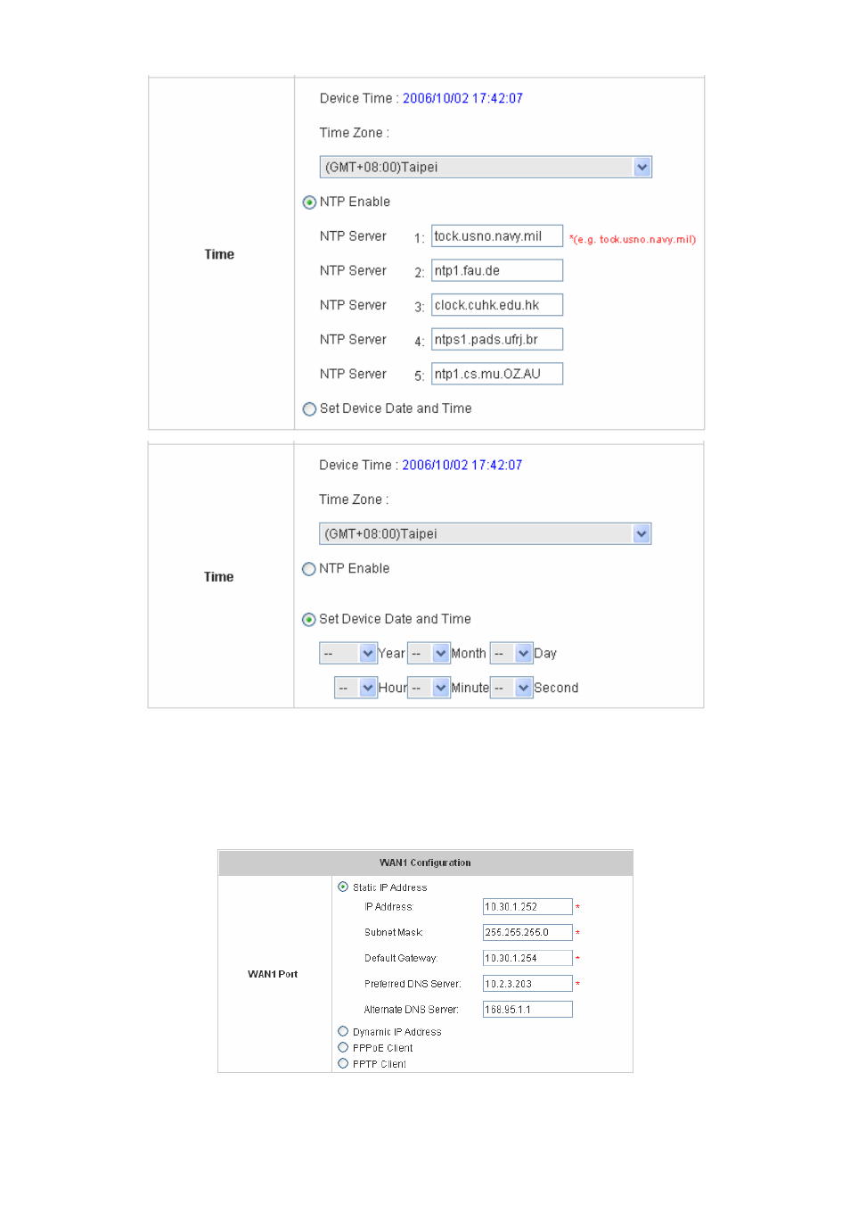 Wan1 configuration, 3 wan1 configuration | Planet Technology WLS-1280 User Manual | Page 32 / 152