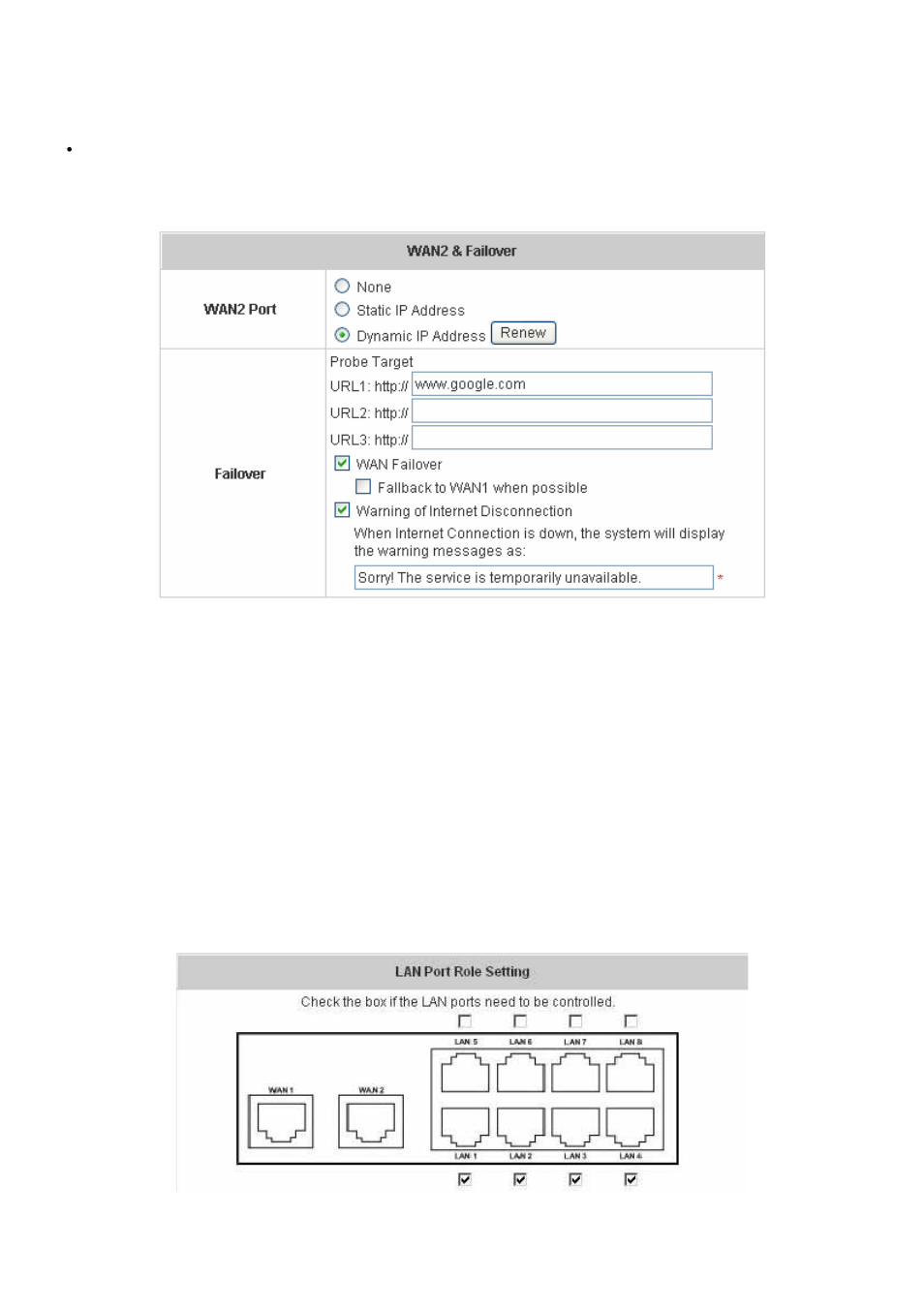 Lan port roles, 5 lan port roles | Planet Technology WLS-1280 User Manual | Page 36 / 152