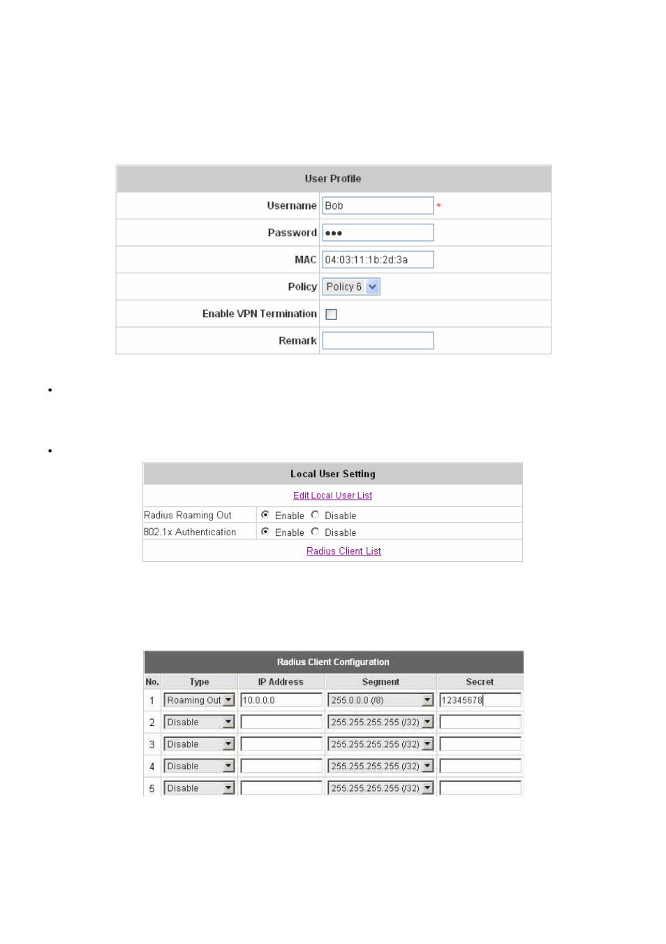 Planet Technology WLS-1280 User Manual | Page 54 / 152