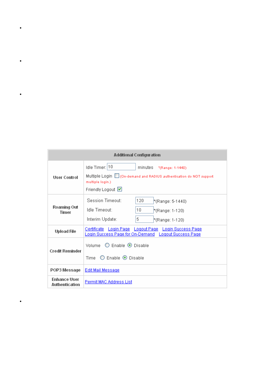 Additional configuration, 4 additional configuration | Planet Technology WLS-1280 User Manual | Page 67 / 152