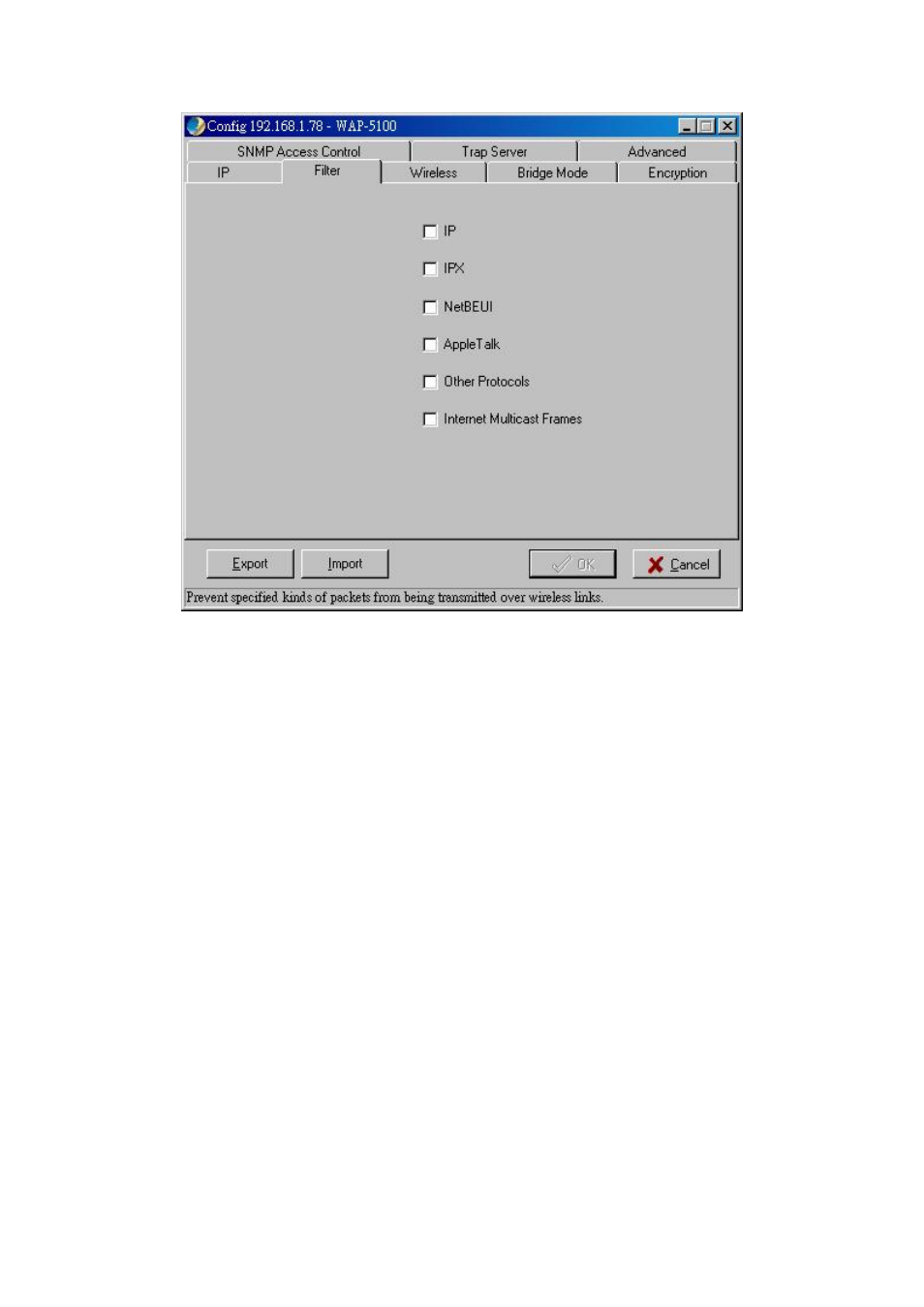 Planet Technology Network Device WAP-5100 User Manual | Page 22 / 38